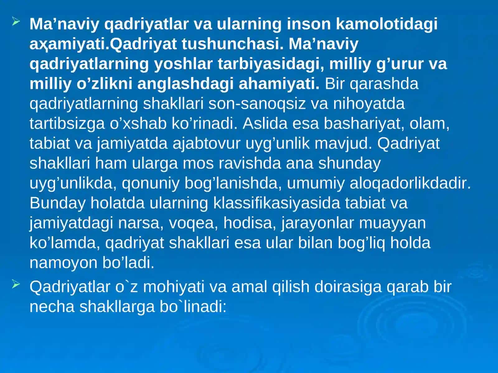 KOMILOVA MALOXATNING MA’NAVIYATNING ASOSLARI VA DINSHUNOSLIK FANIDAN MUSTAQIL ISHI 4