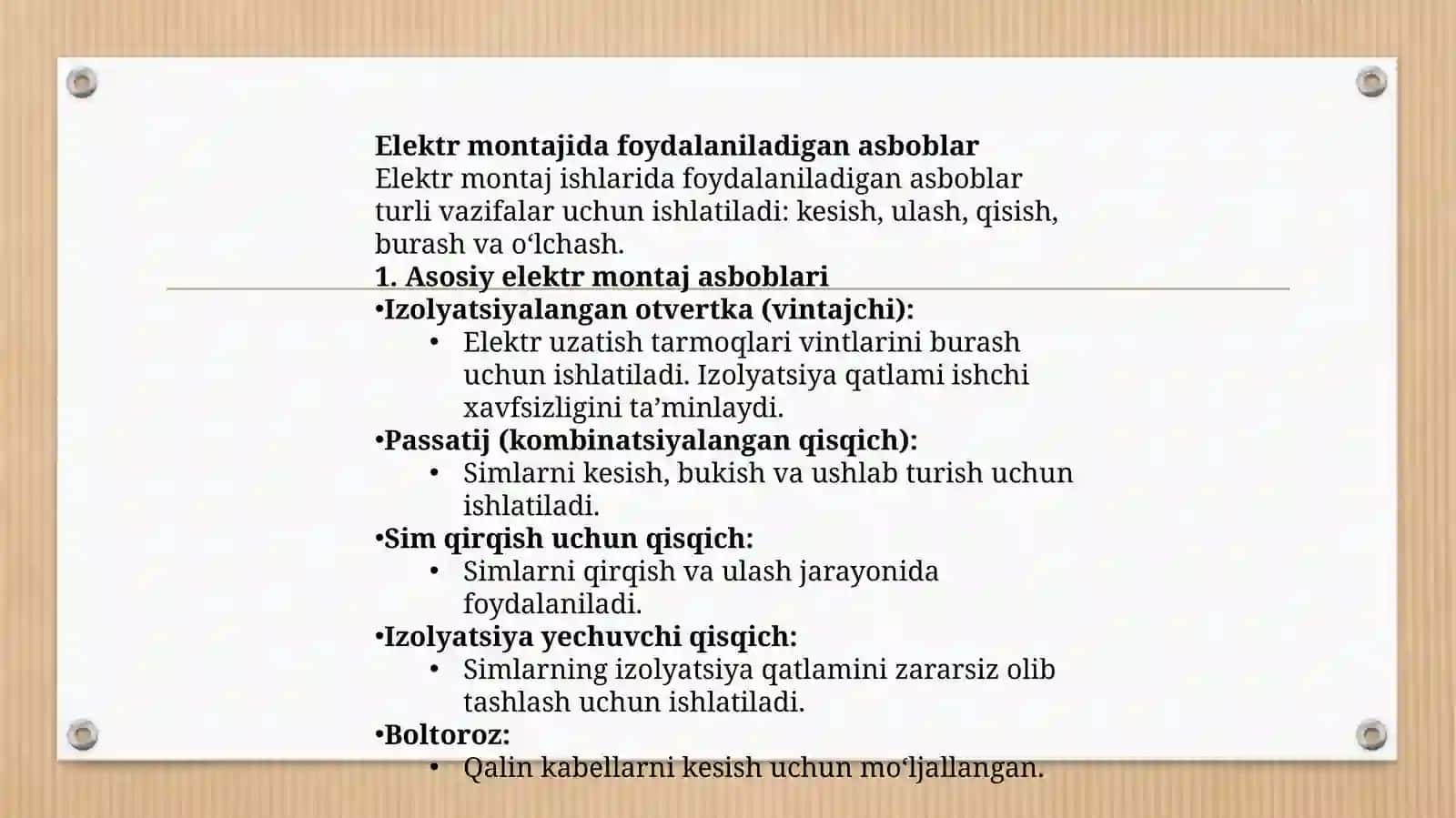 Elektrmontajishlari 4
