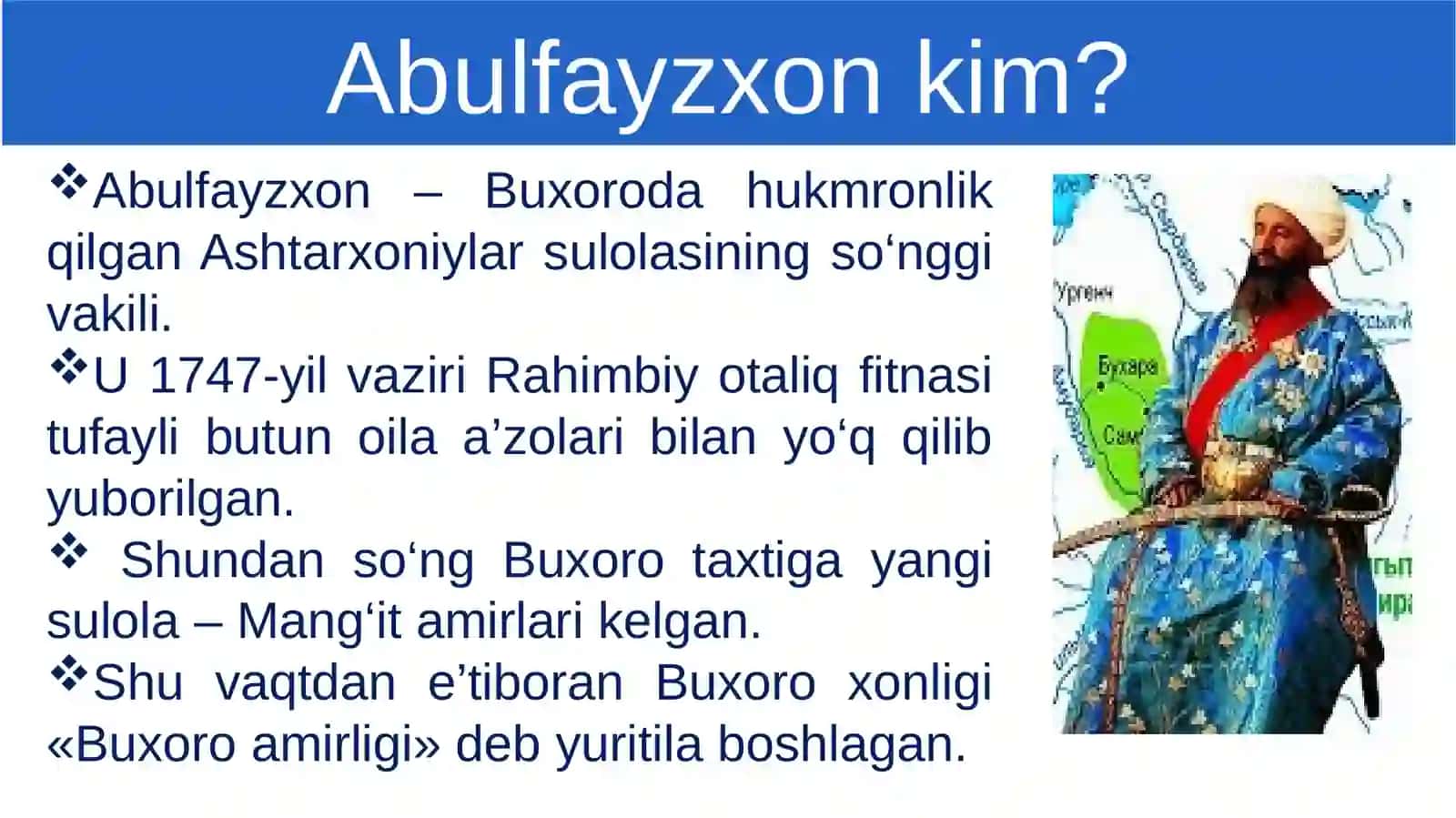 Abdurauf Fitrat. “Abulfayzxon” draması 4