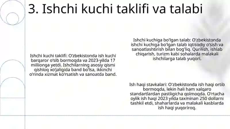 OʻZbekistonda Mehnat Resurslari 4