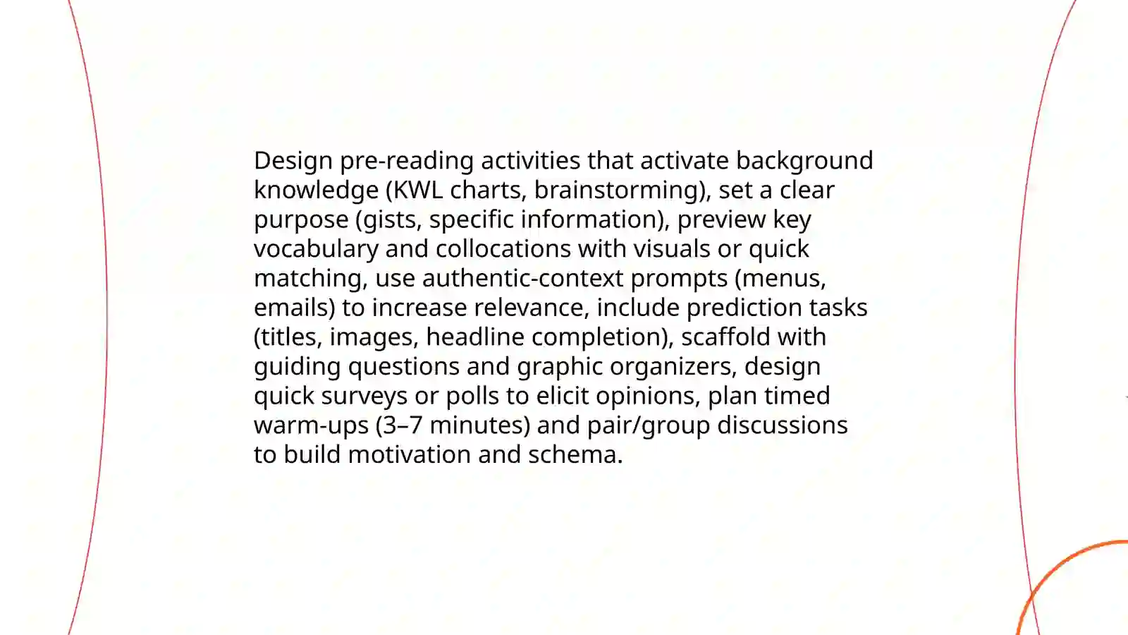 Developing reading tasks Using real life taxt 4