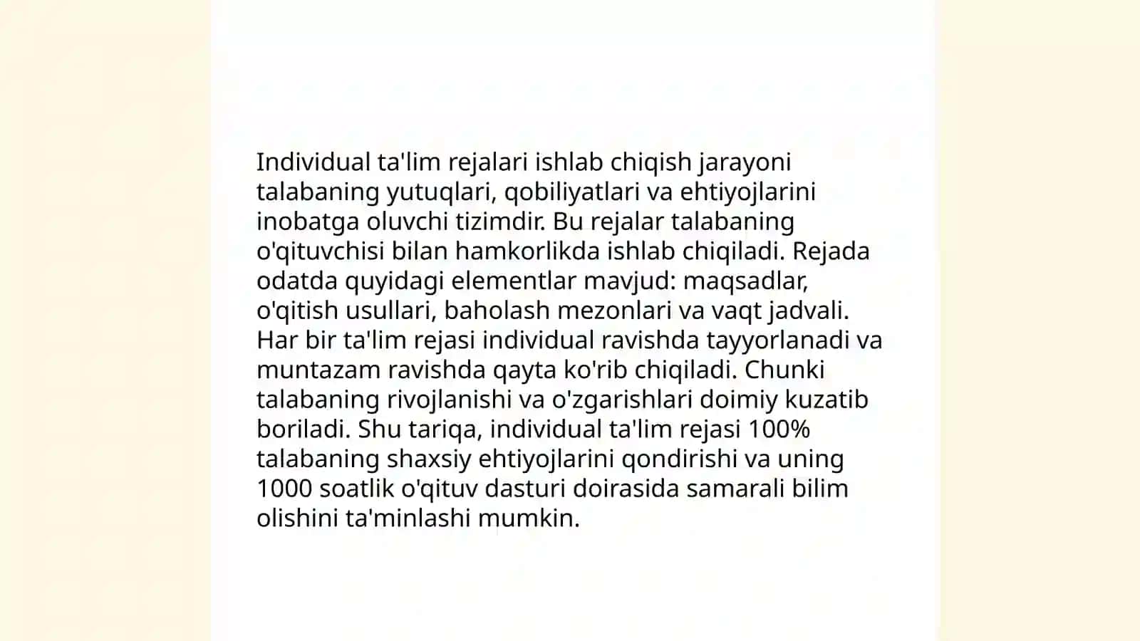 Iqtidorli òquvchilarni òqitish (Edusatoin of gifted children) 4