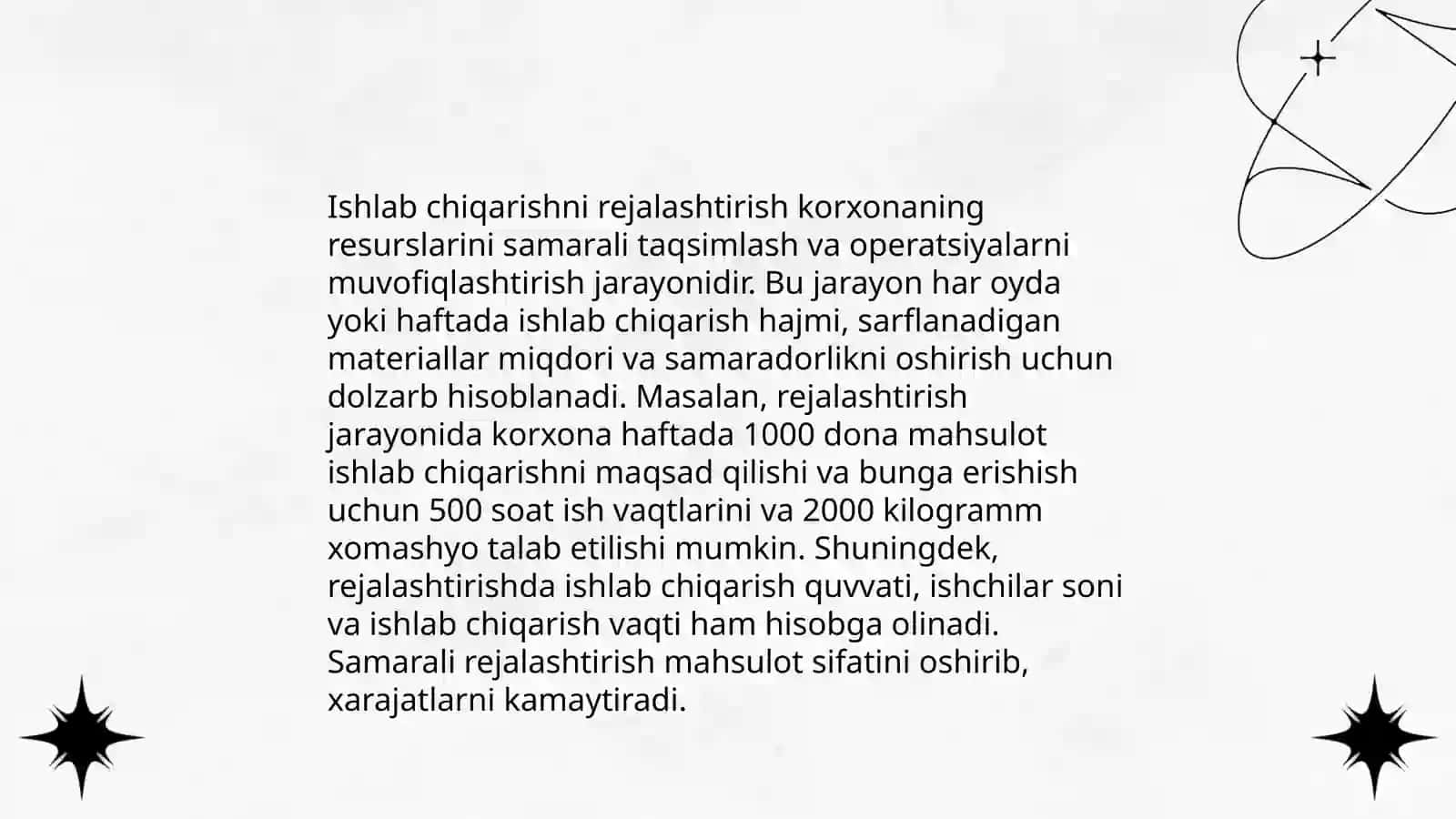 Asosiy ishlab chiqarishni tashkil etish vazifalari va uslublari 4