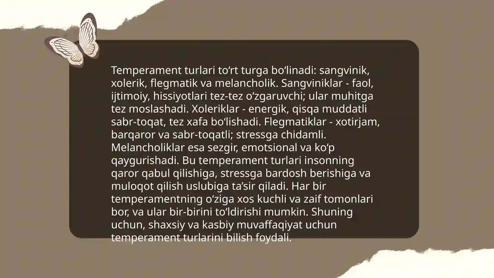 Insonlarni individual xususiyatlari, organizm rezervlari va adaptatsiya 4