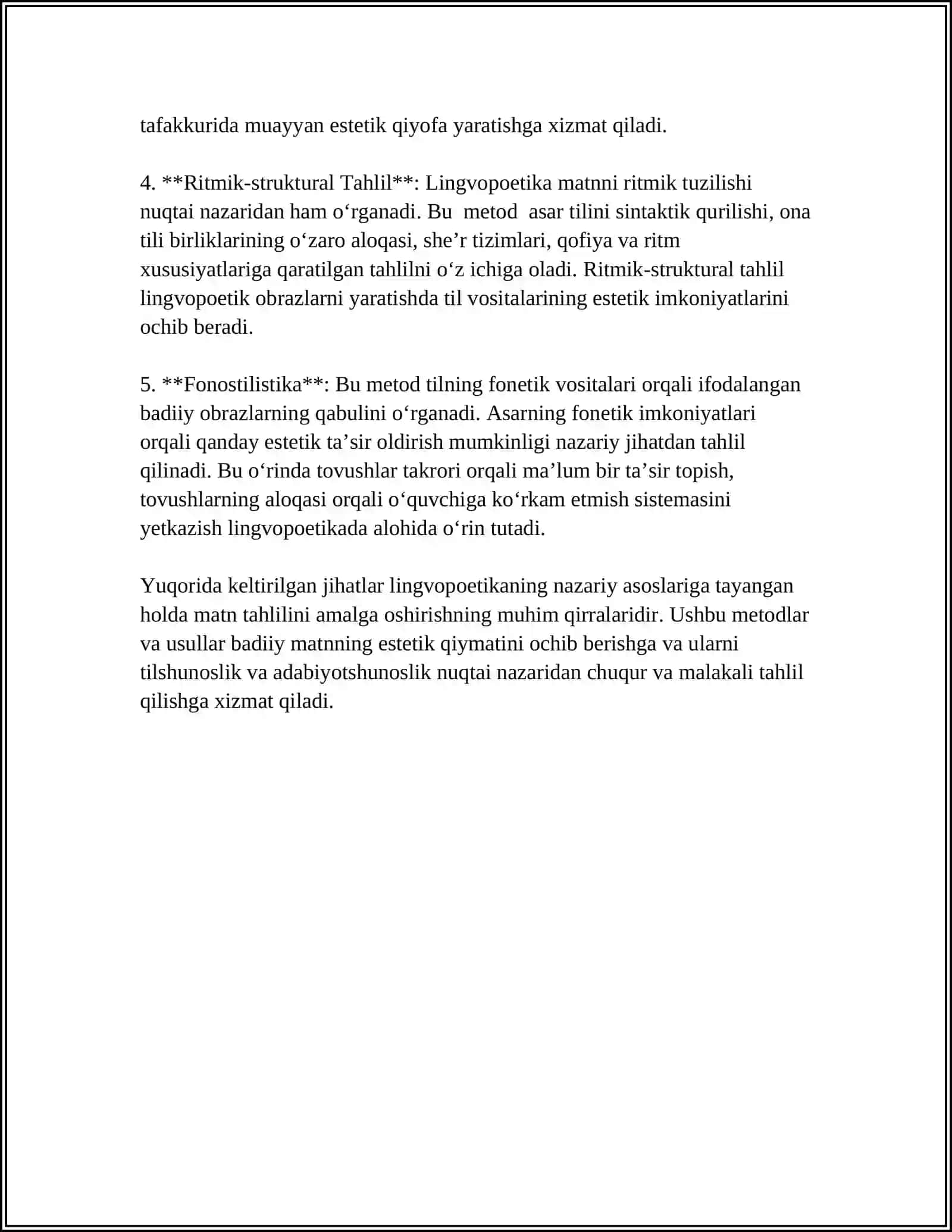 LINGVOPOETIKA VA MATN TAHLILI 4