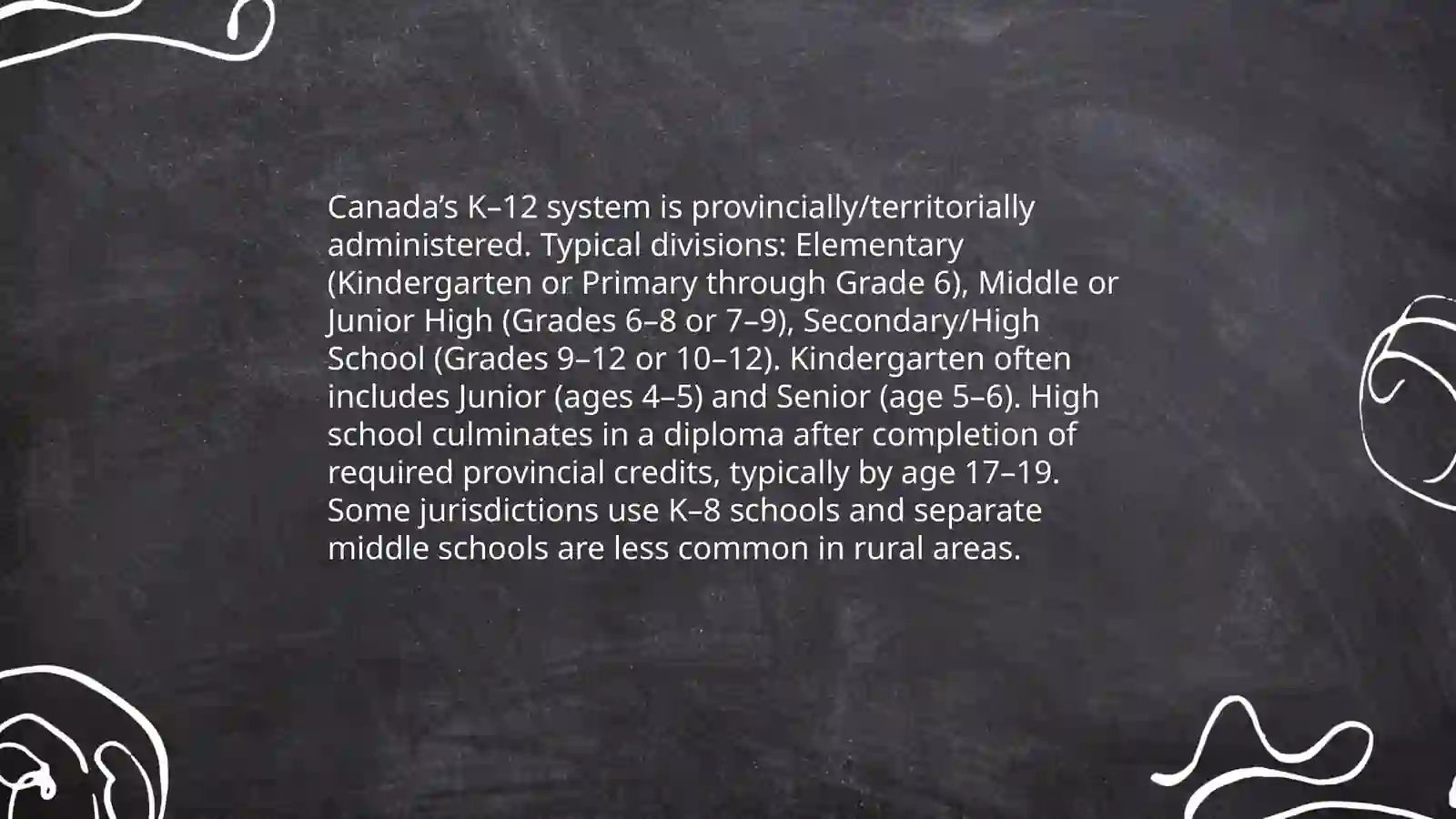 Education system of Canada 4