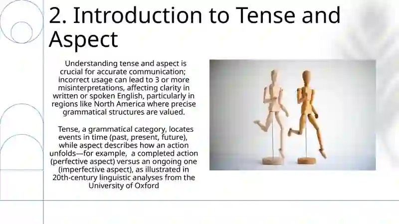 Tense and aspect 4