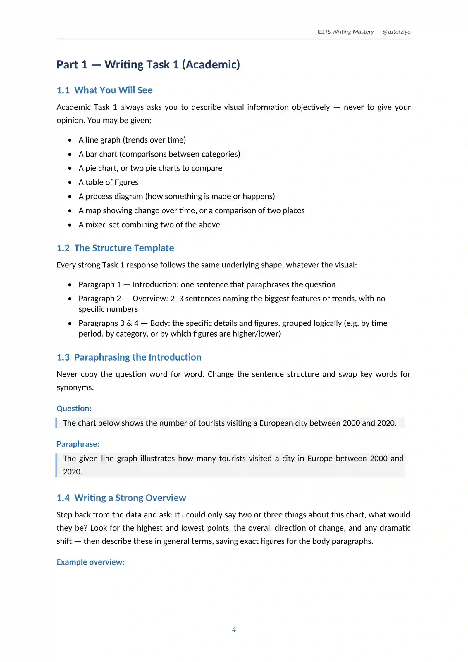IELTS Writing Mastery 4