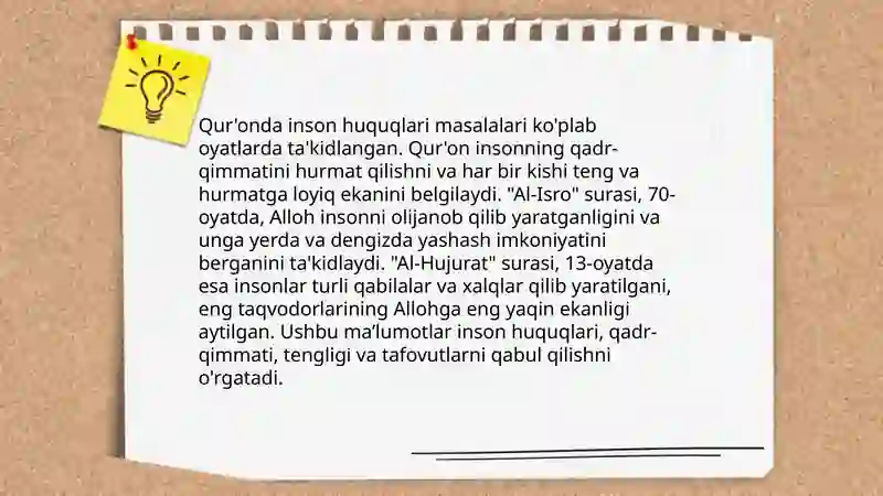 Islomda inson huquqlari 4