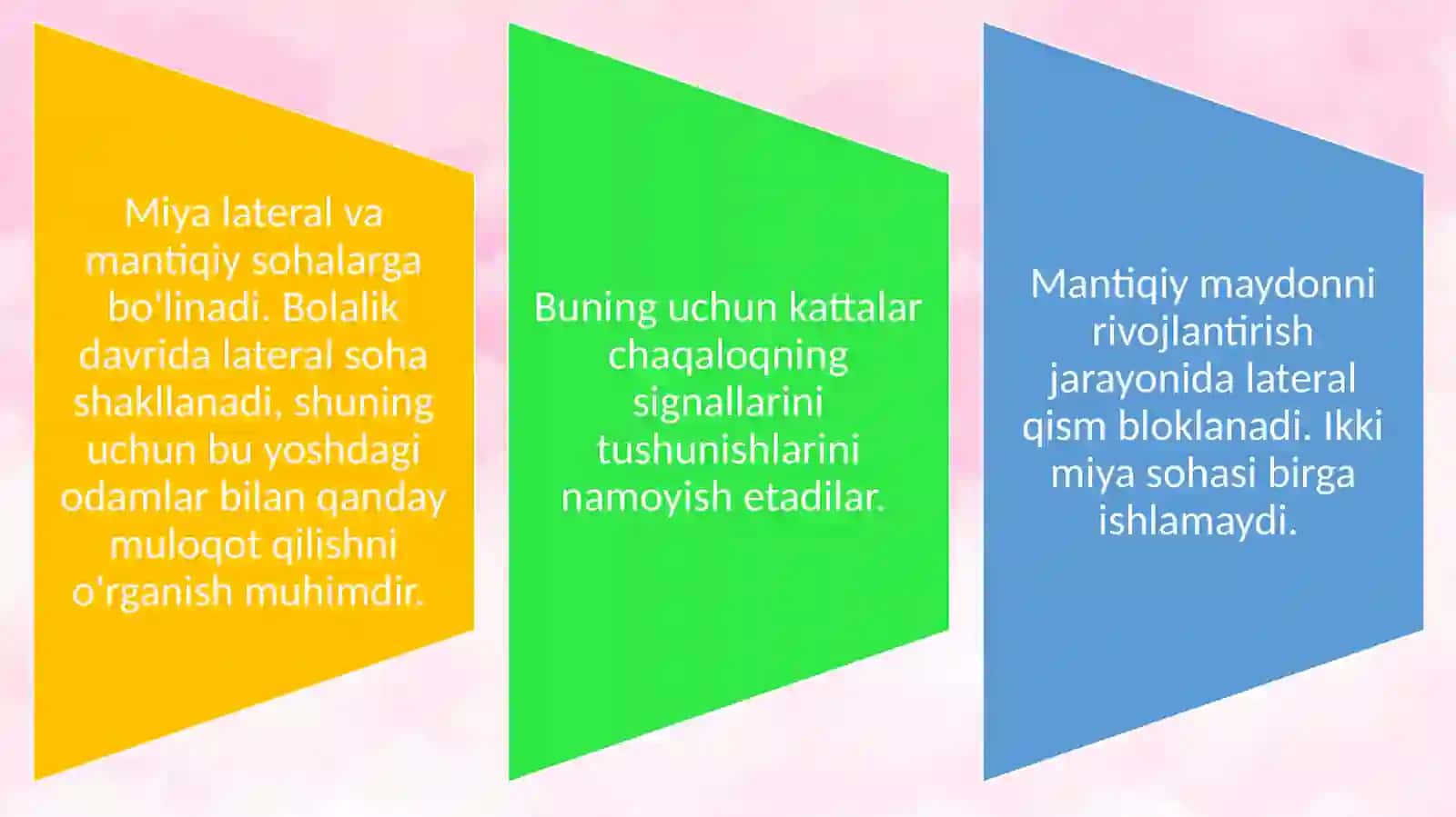 Turli yosh davrlarida o’zlashtirish xususiyatlari 4