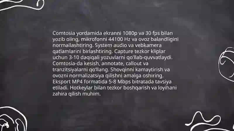 Video ishlanmalar yaratish 4
