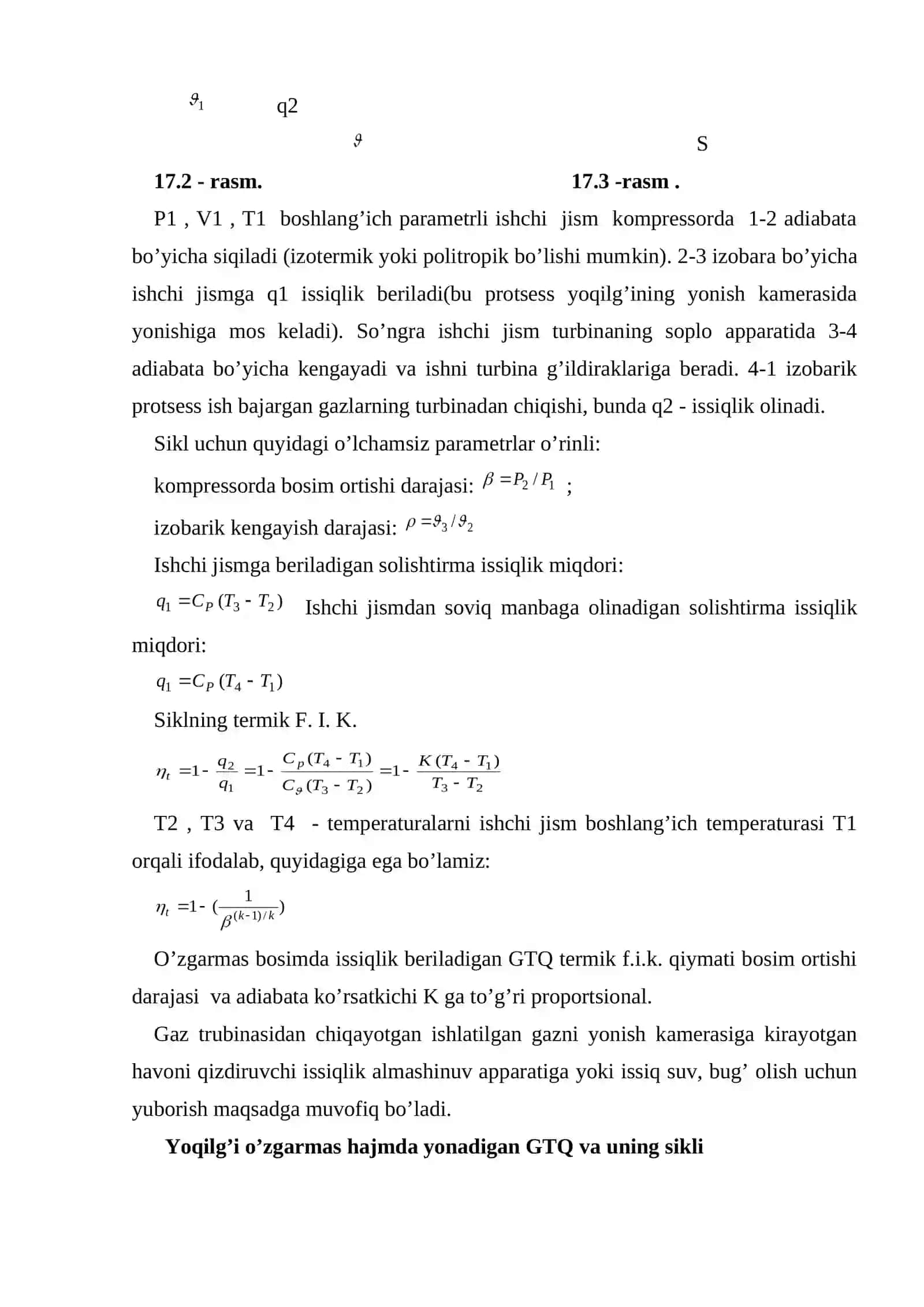 Gaz turbinali qurilma 4