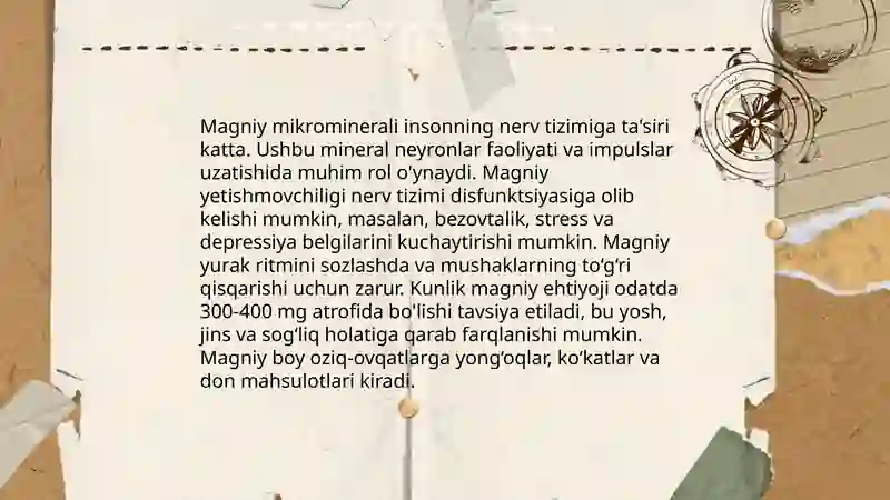 Magni kalsiy ruh organizmdagi ahamiyati 4