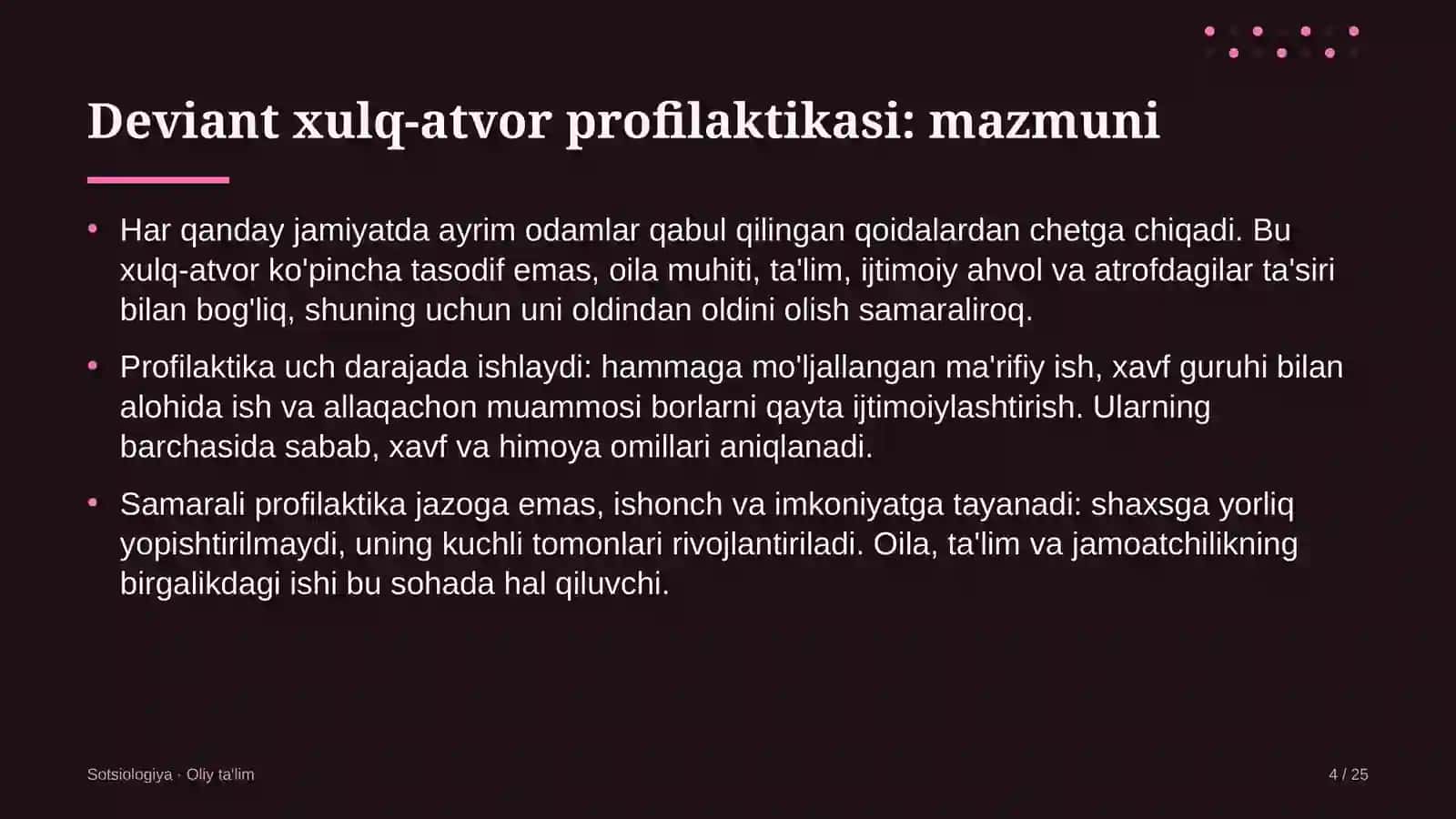 avtomobil transportida deviant xulq atvor profilaktikasi 3523 4