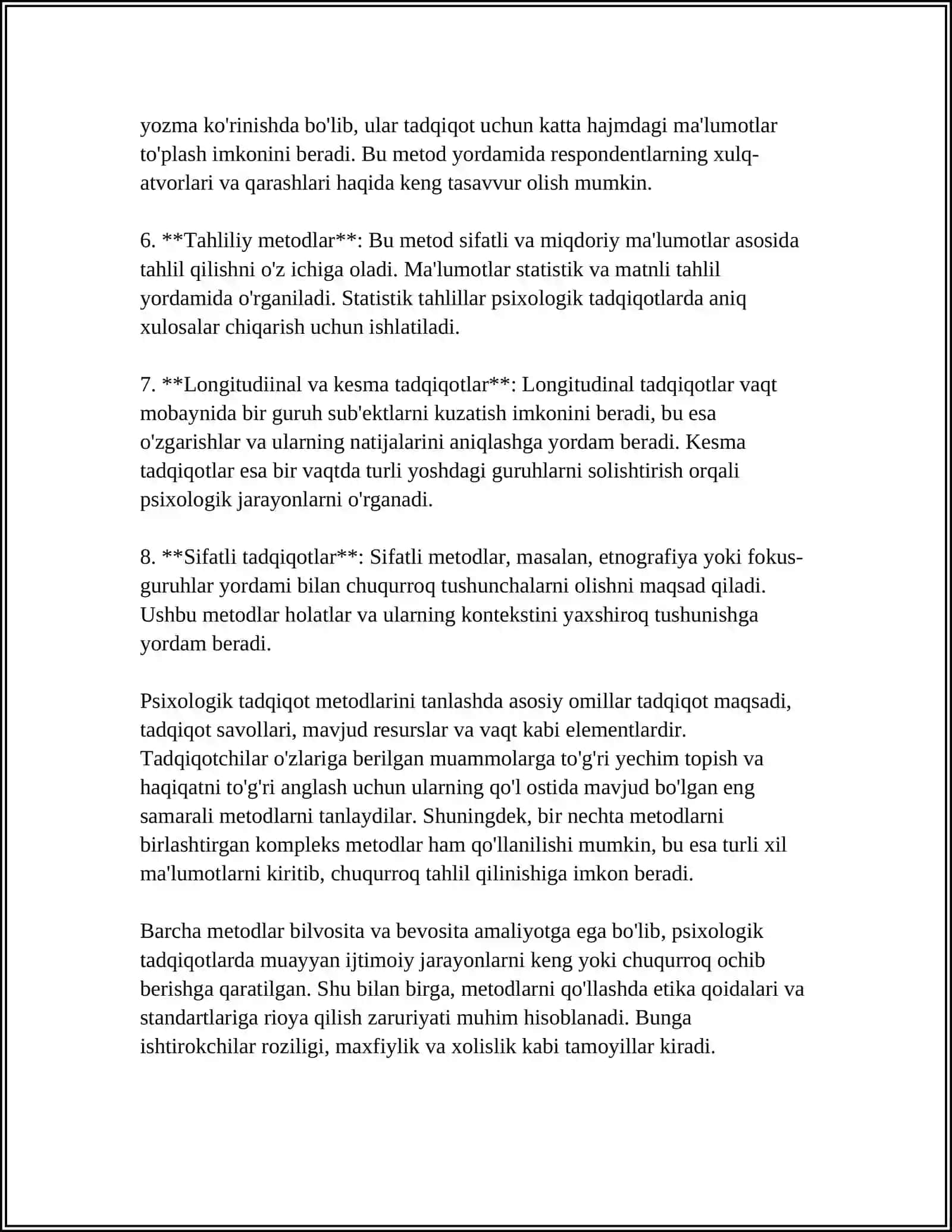 PSIXOLOGNING TADQIQOTCHILIK FAOLIYATI 4