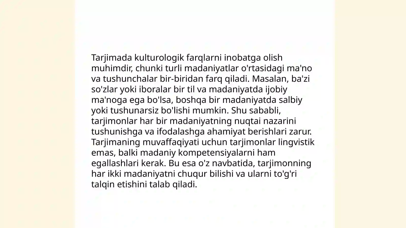 Tarjimaning pragmatik muammolari 4