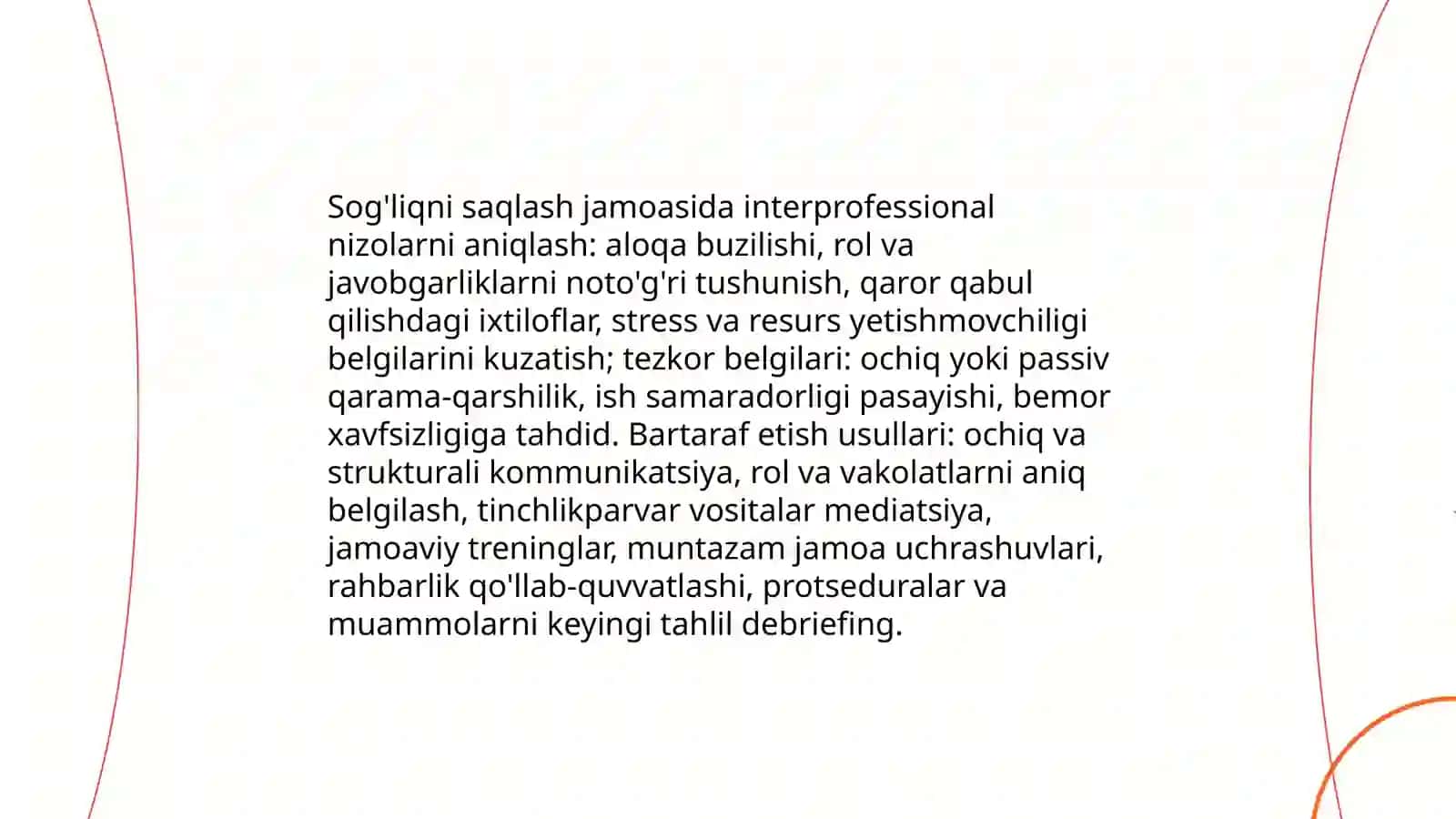 Tibbiyitda nizoli vaziyatlar va ularni bartaraf etish 4