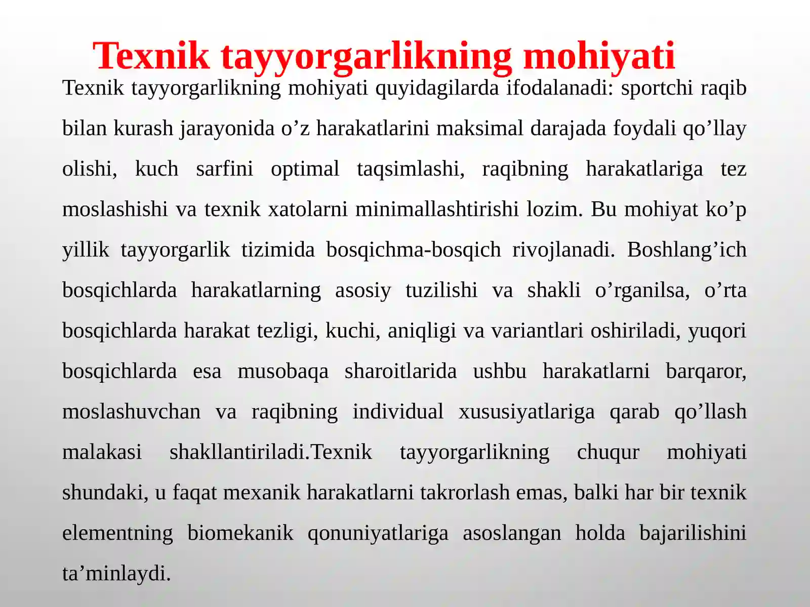 KURASHDA TEXNIK TAYYORGARLIK TO’G’RISIDA TUSHUNCHA 4