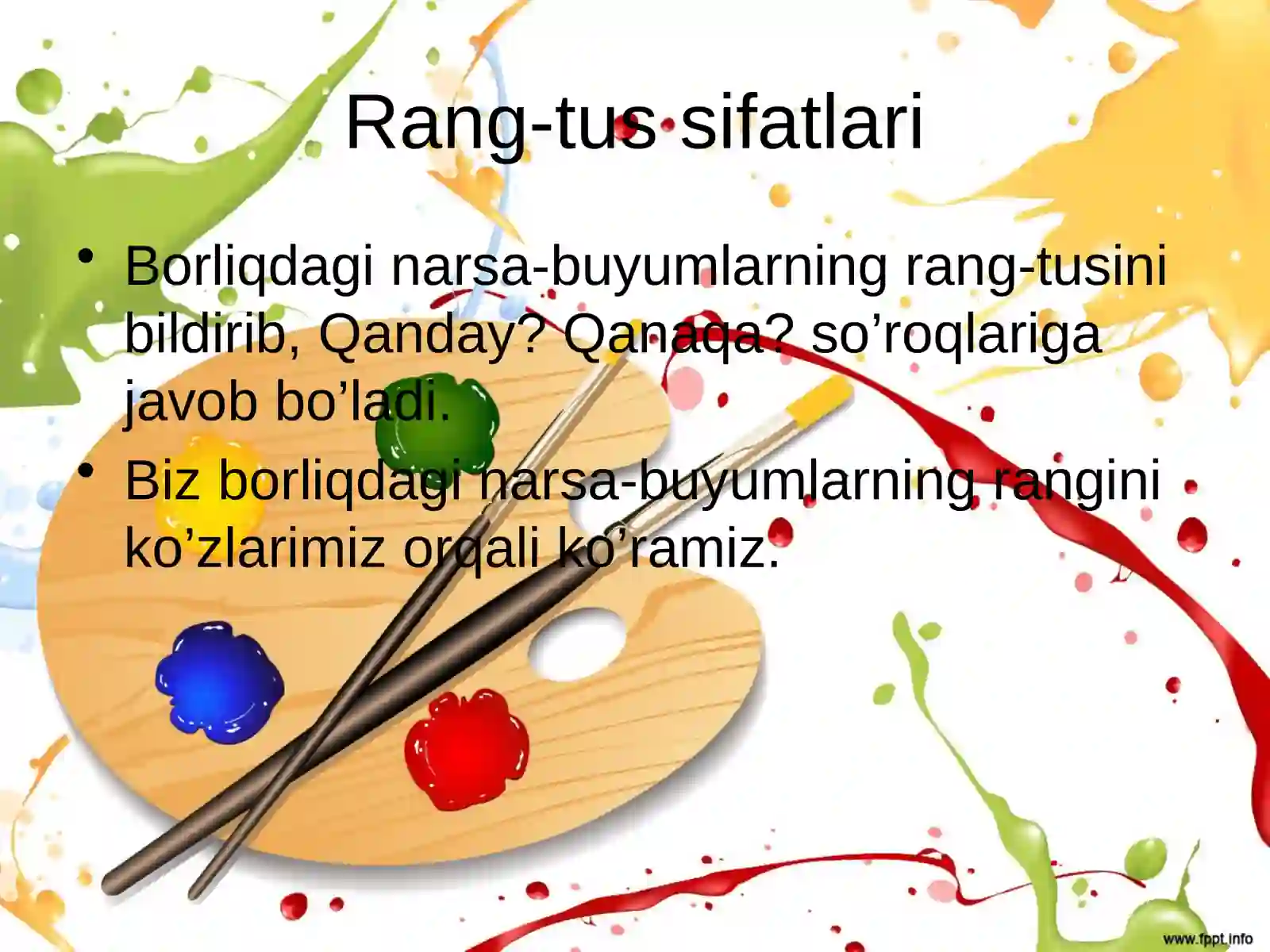 Rang-tus sifatlari 4