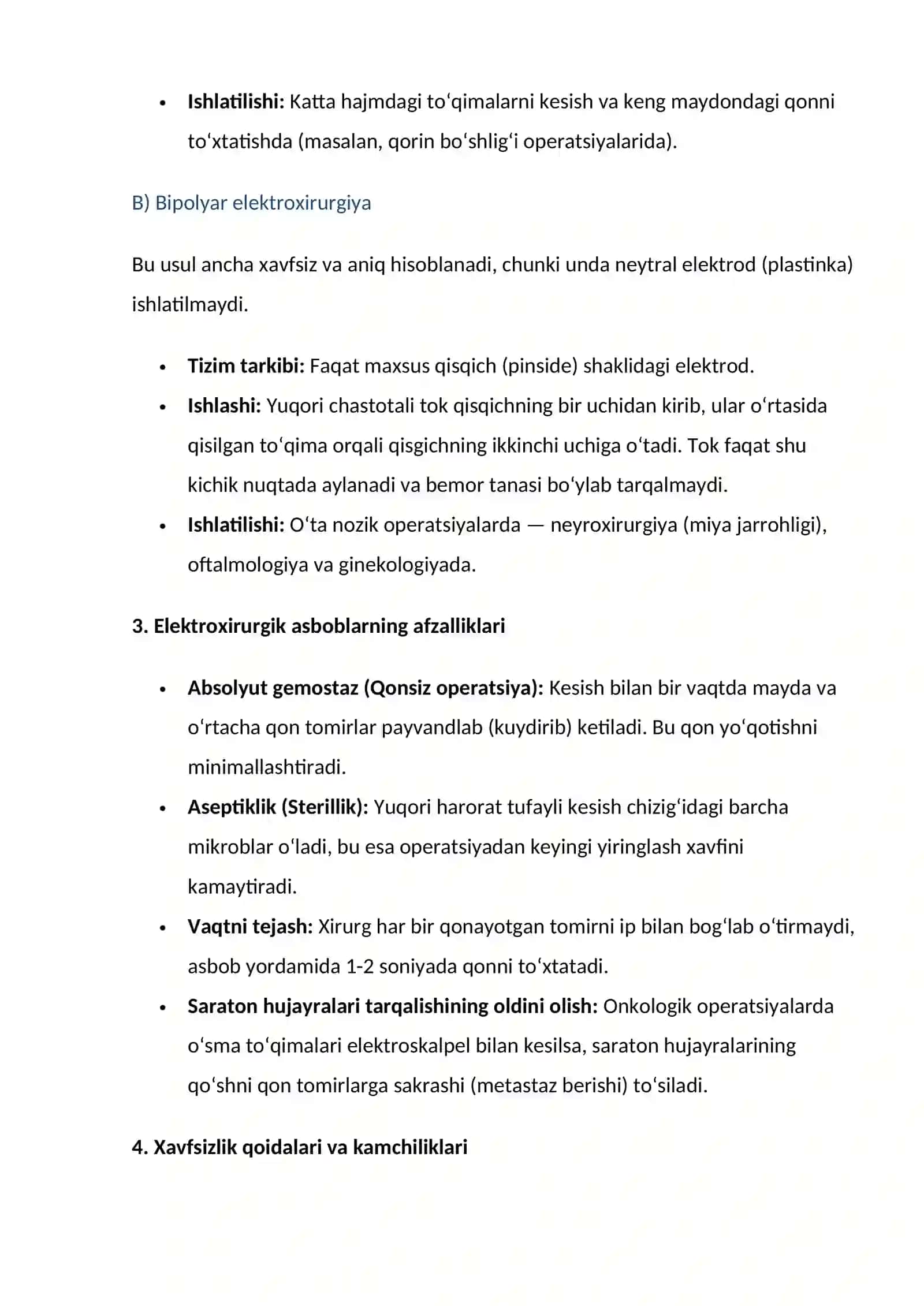 ZAMONAVIY XIRURGIK ASBOBLAR 4