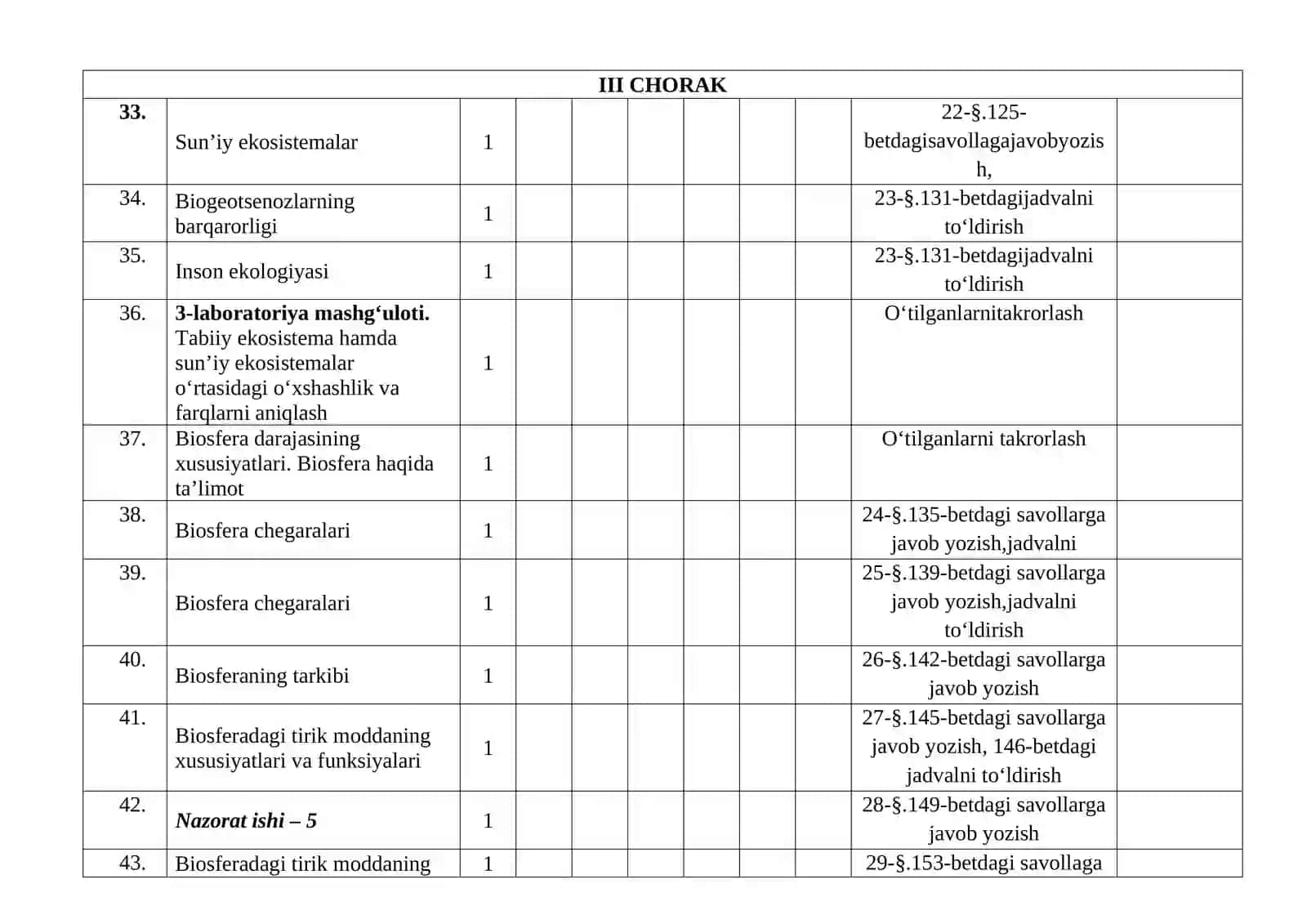 11-sinf biologiya ish reja 2026-yil 4