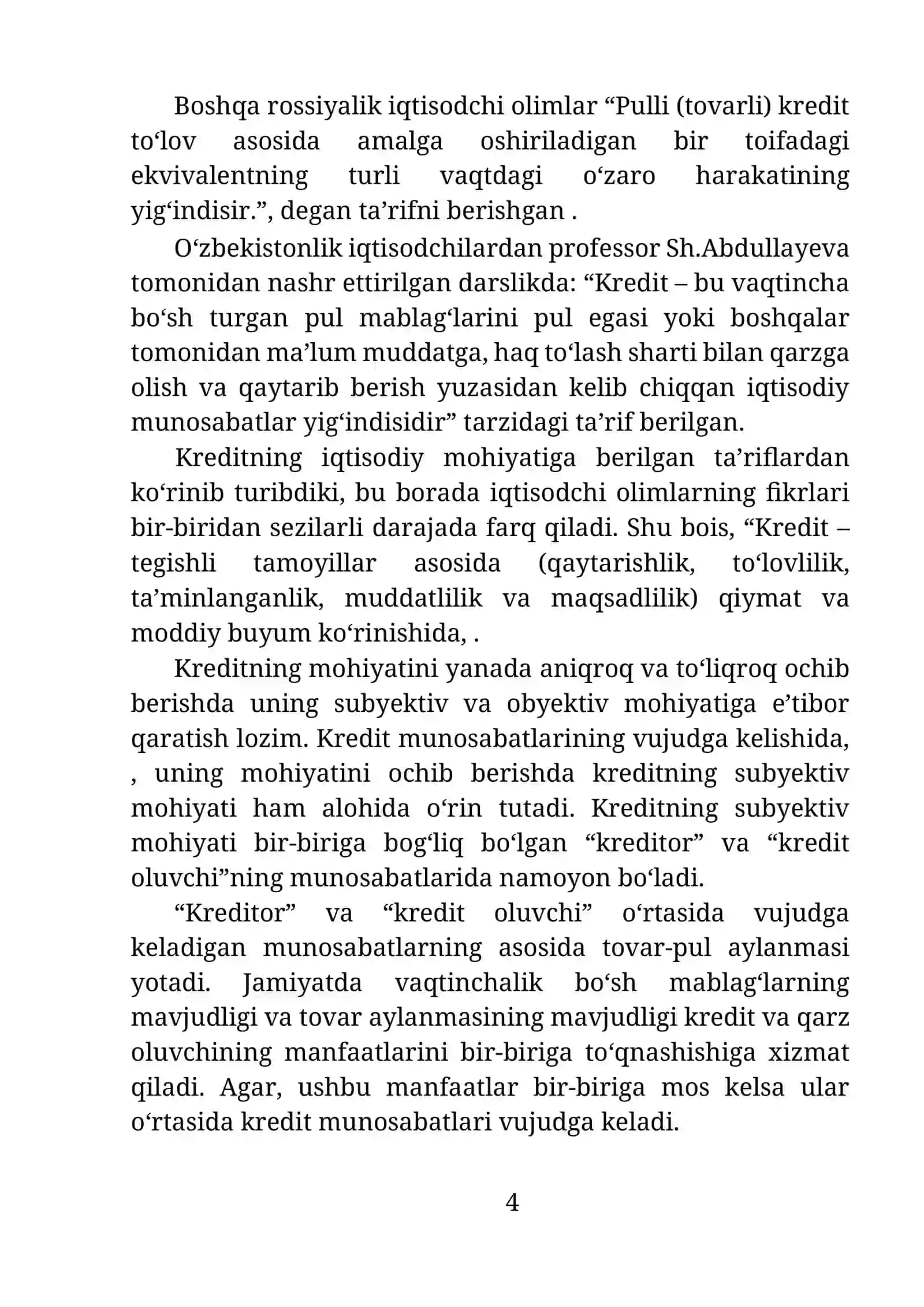 IX BOB. KREDITNING ZARURLIGI,, SHAKLLARI VA TURLARI 4