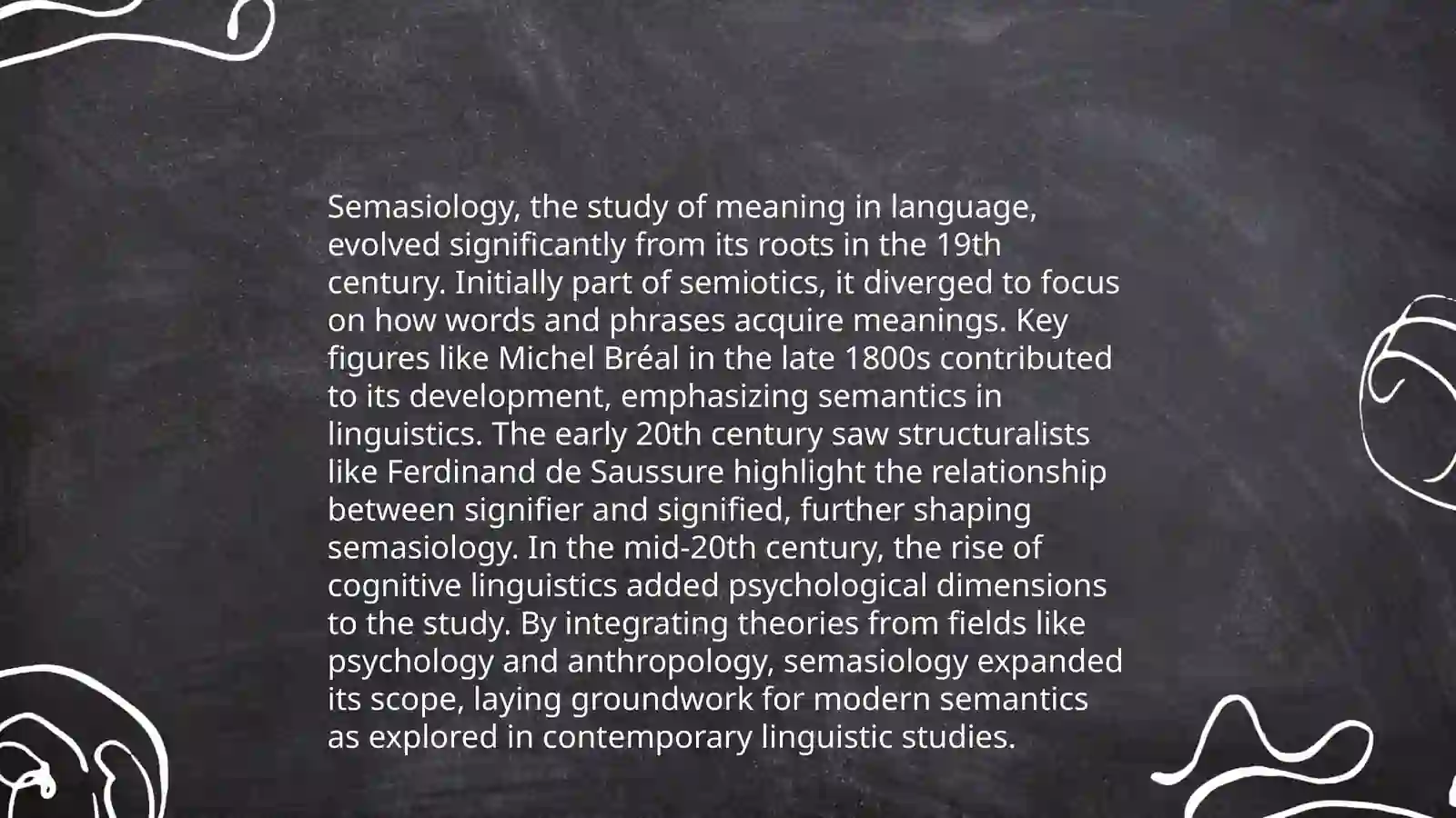 Semasiology and Its Definition 4
