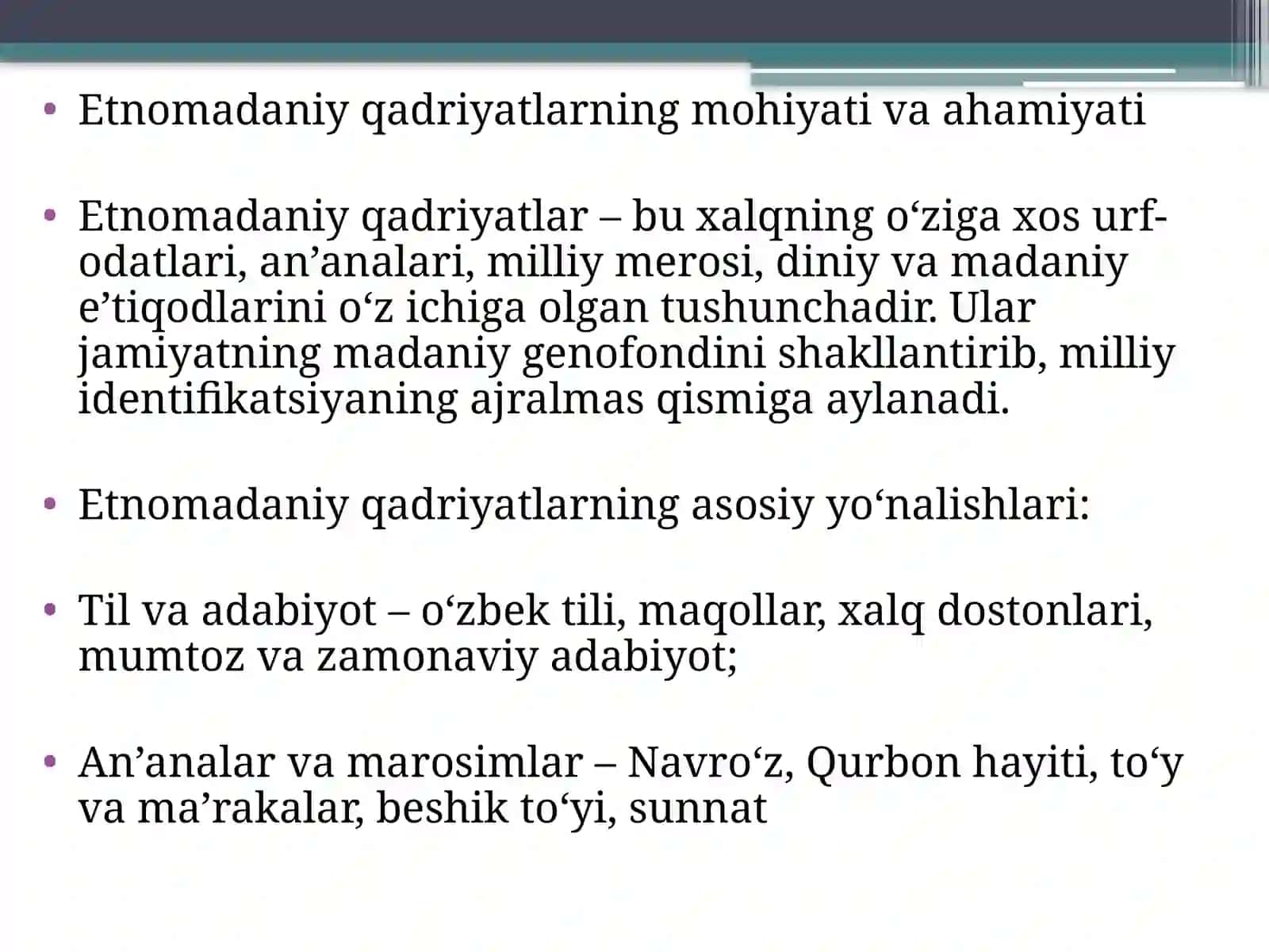 Yangi O’zbekistonda etnomadaniy qadriyatlar rivoji 4