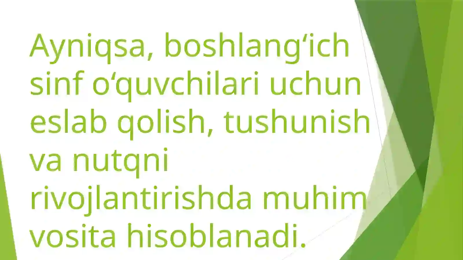 Boshlang‘ich sinf ona tili va o‘qish savodxonligi darslarida texnika vositalaridan foydalanish 4