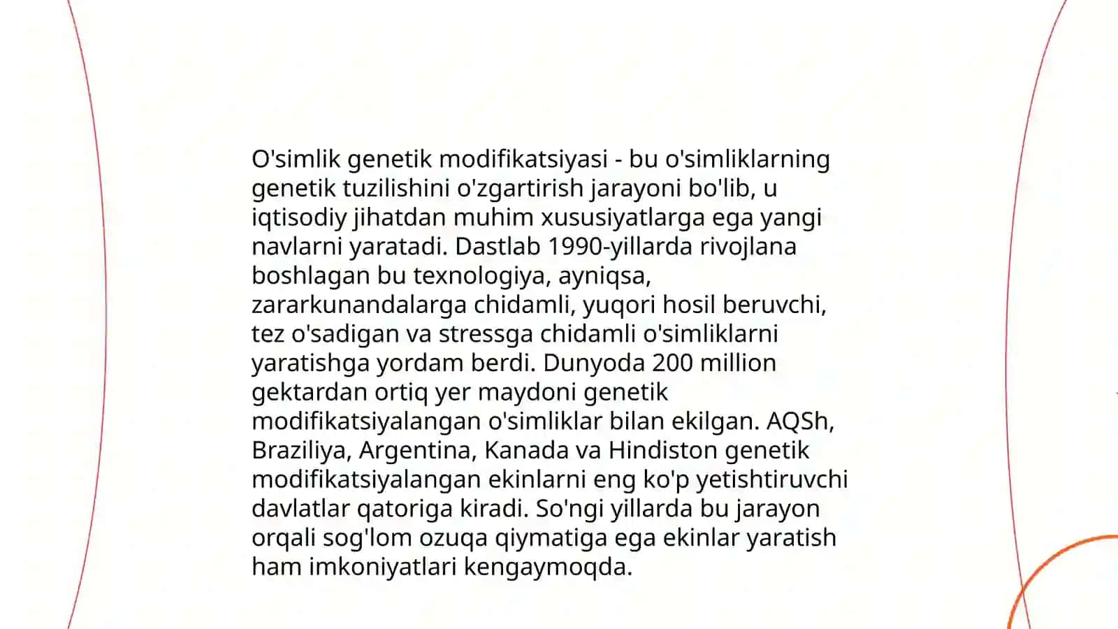 Qishloq xoʻjaligi biotexnologiyasing nazariy va amaliy ahamiyati 4