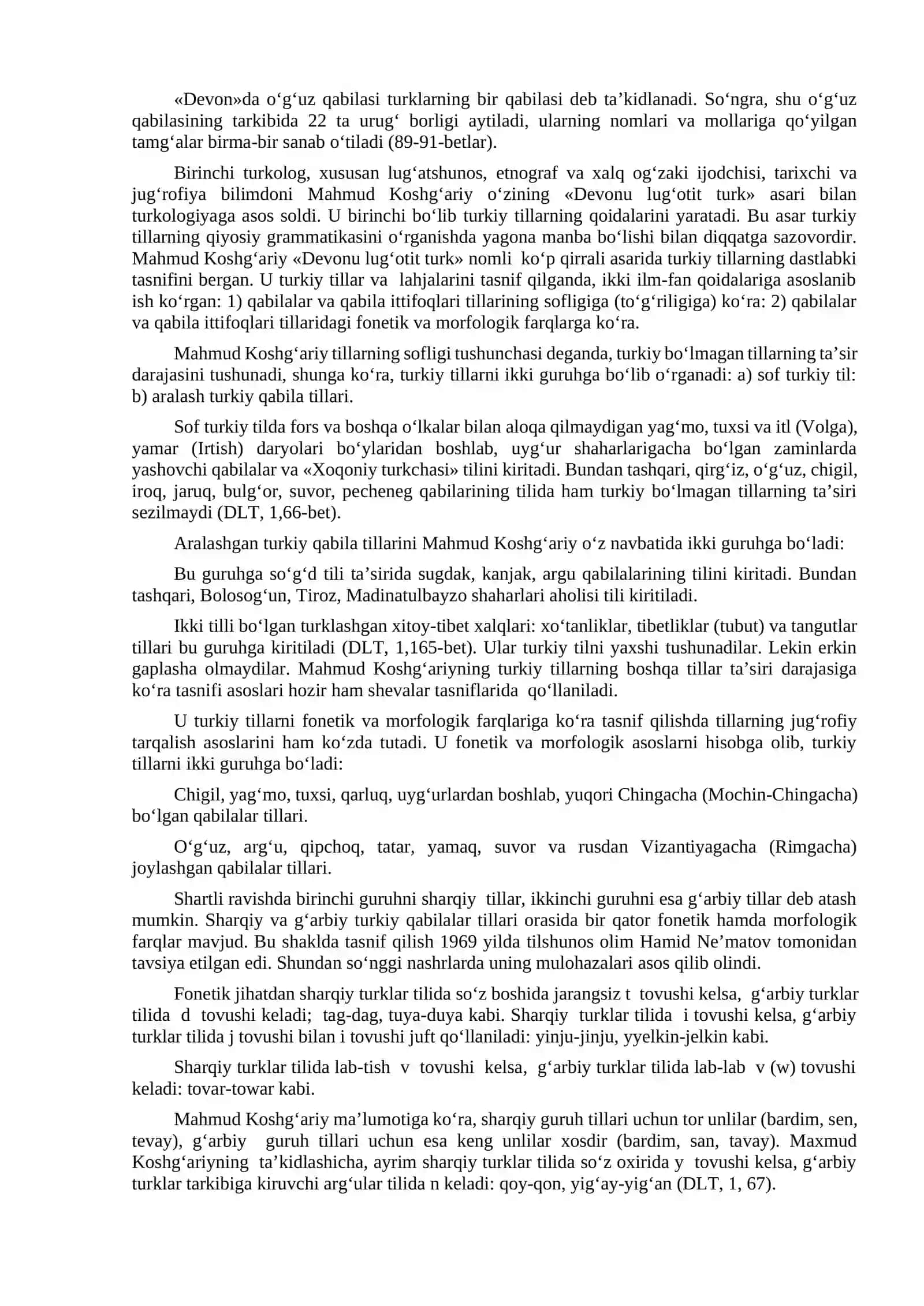 O‘ZBEK SHEVALARINING TASNIFLANISHI 4