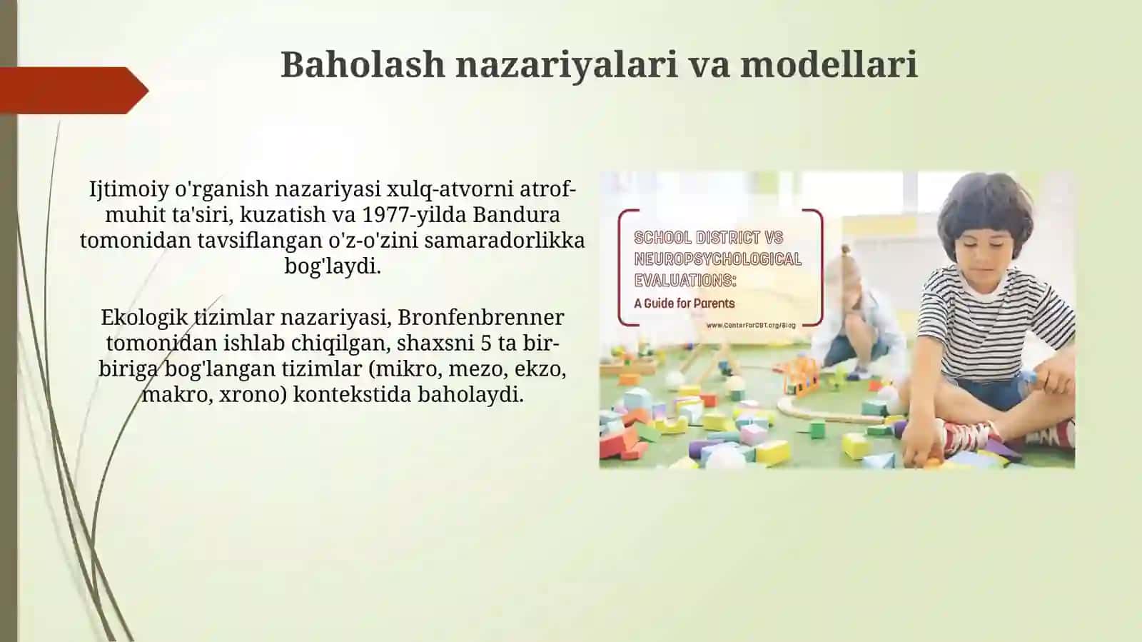 Ijtimoiy ishda inson xulq atvorini baholash. Diagnostika usullari vatahlilqilish 4