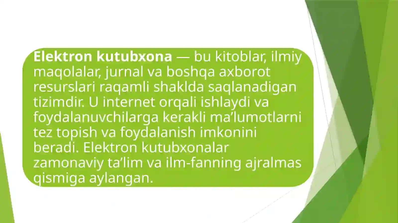 Elektron kutub xonalar va ularning ahamiyati 4