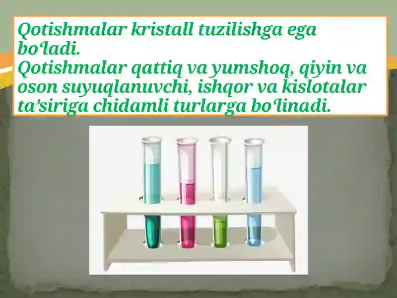 Qotishmalar 4