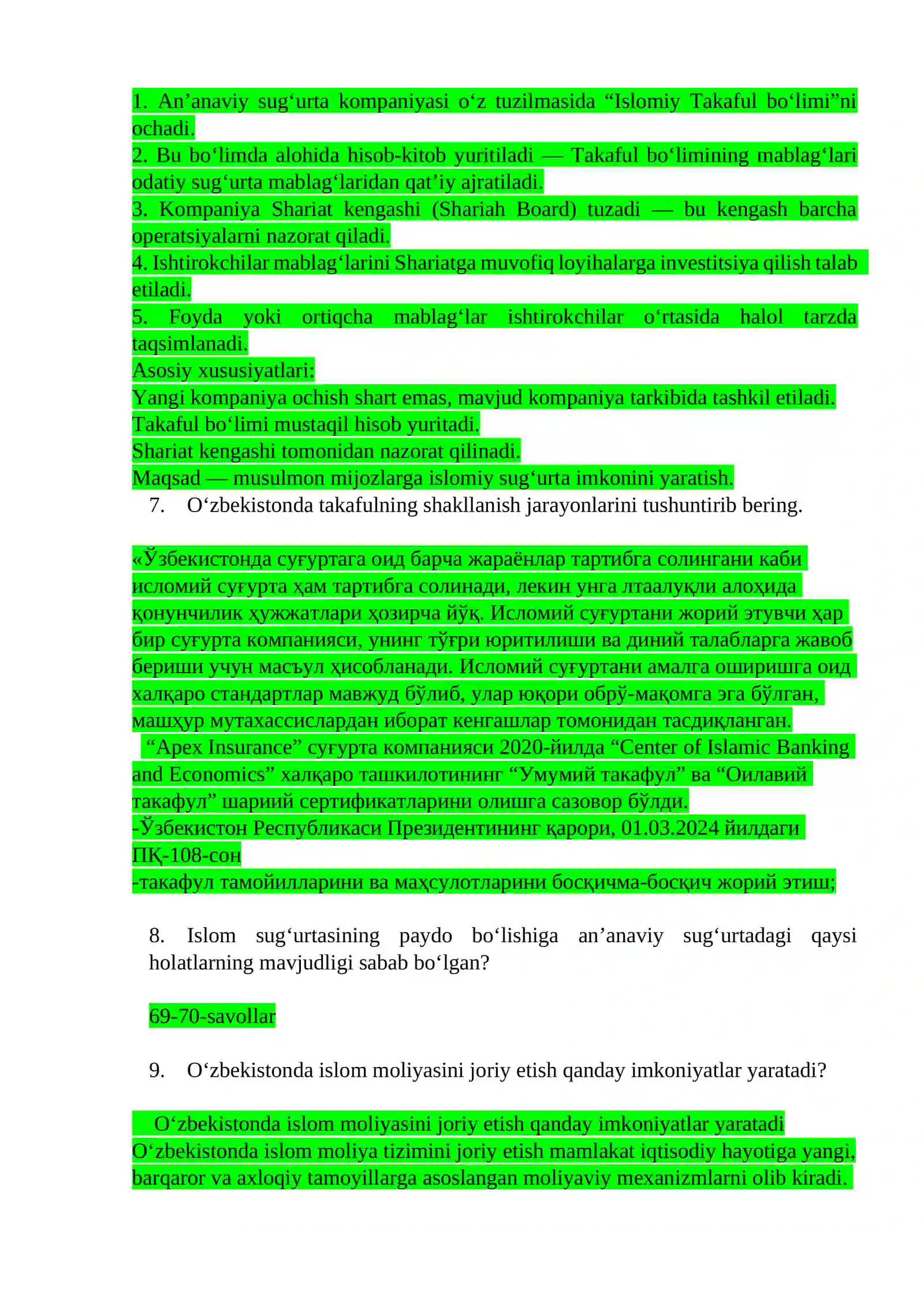 Islom sug‘urtasi (Takaful) 4