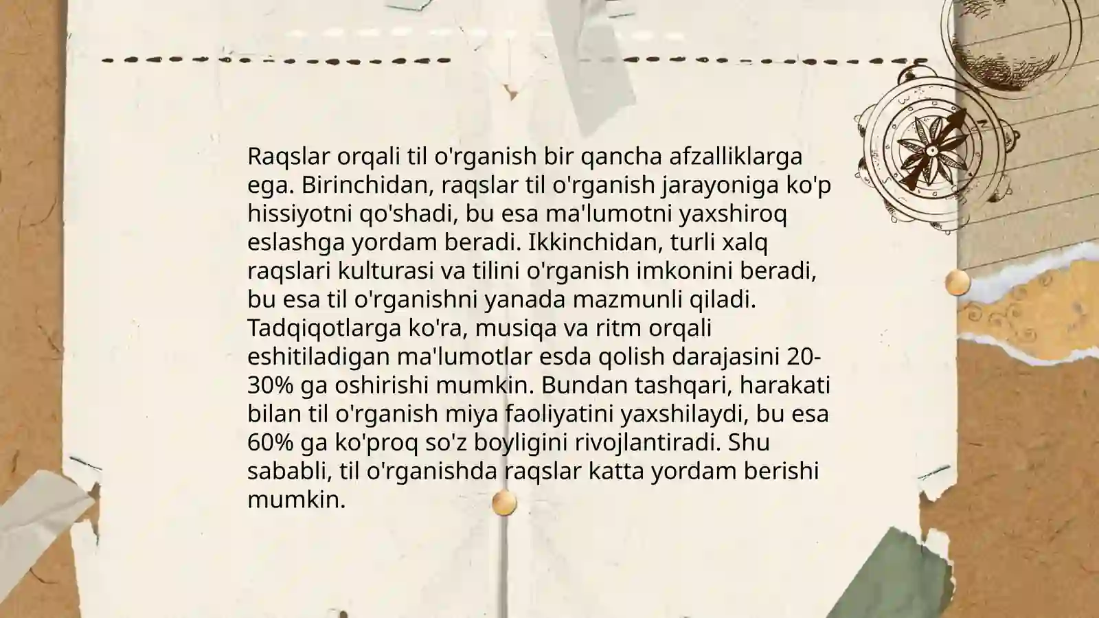 Bolalarda ingliz tilini rivojlantirishda qo'shiqlar va raqslarning ahamiyati 4
