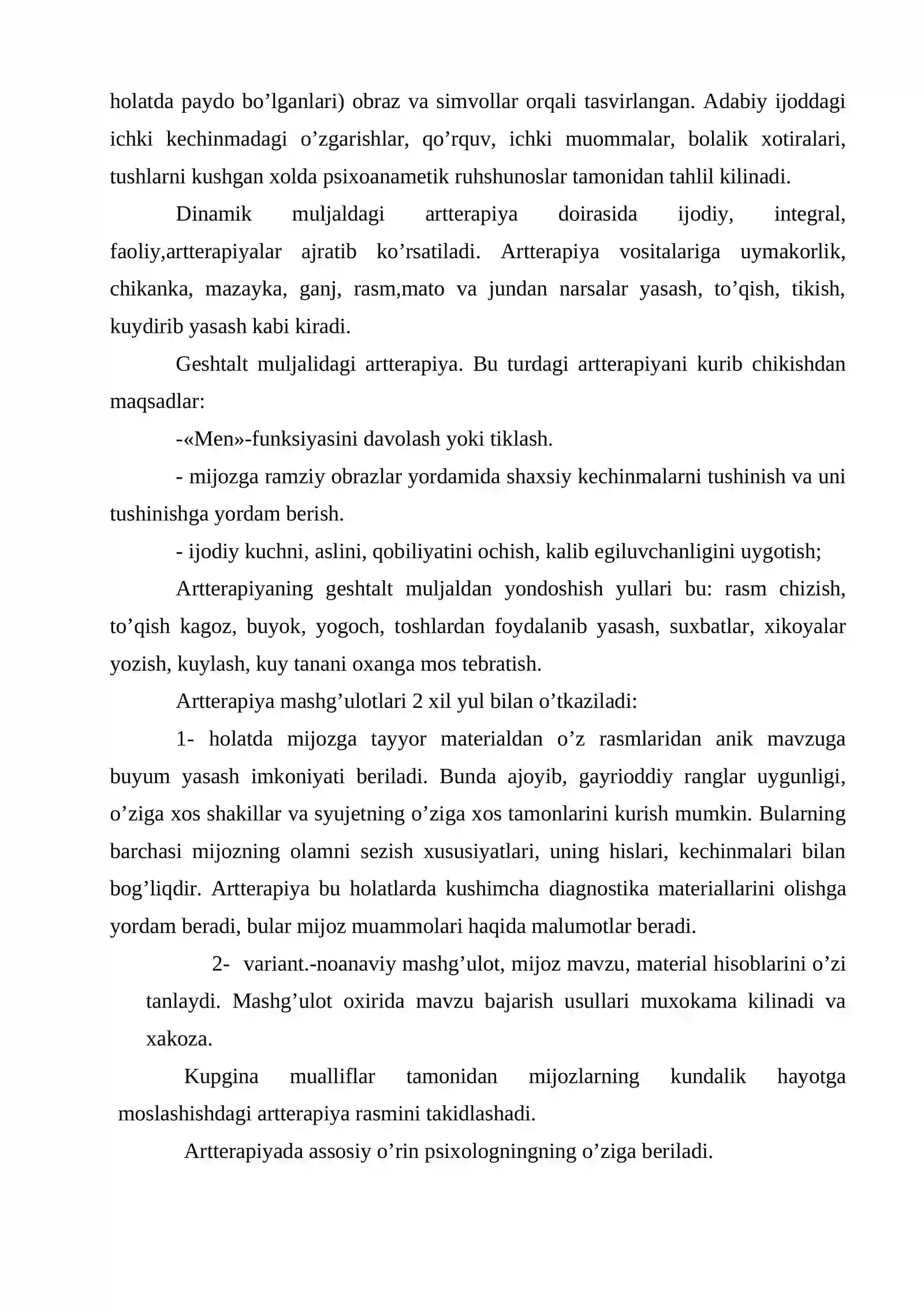 ARTTERAPIYA 4