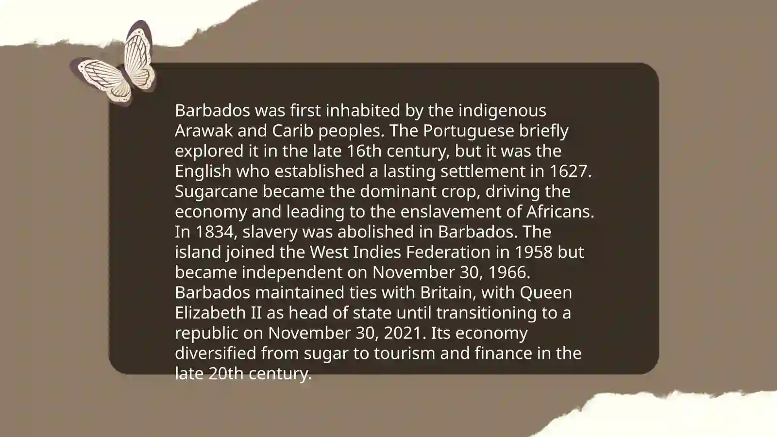 Information about Barbados 4