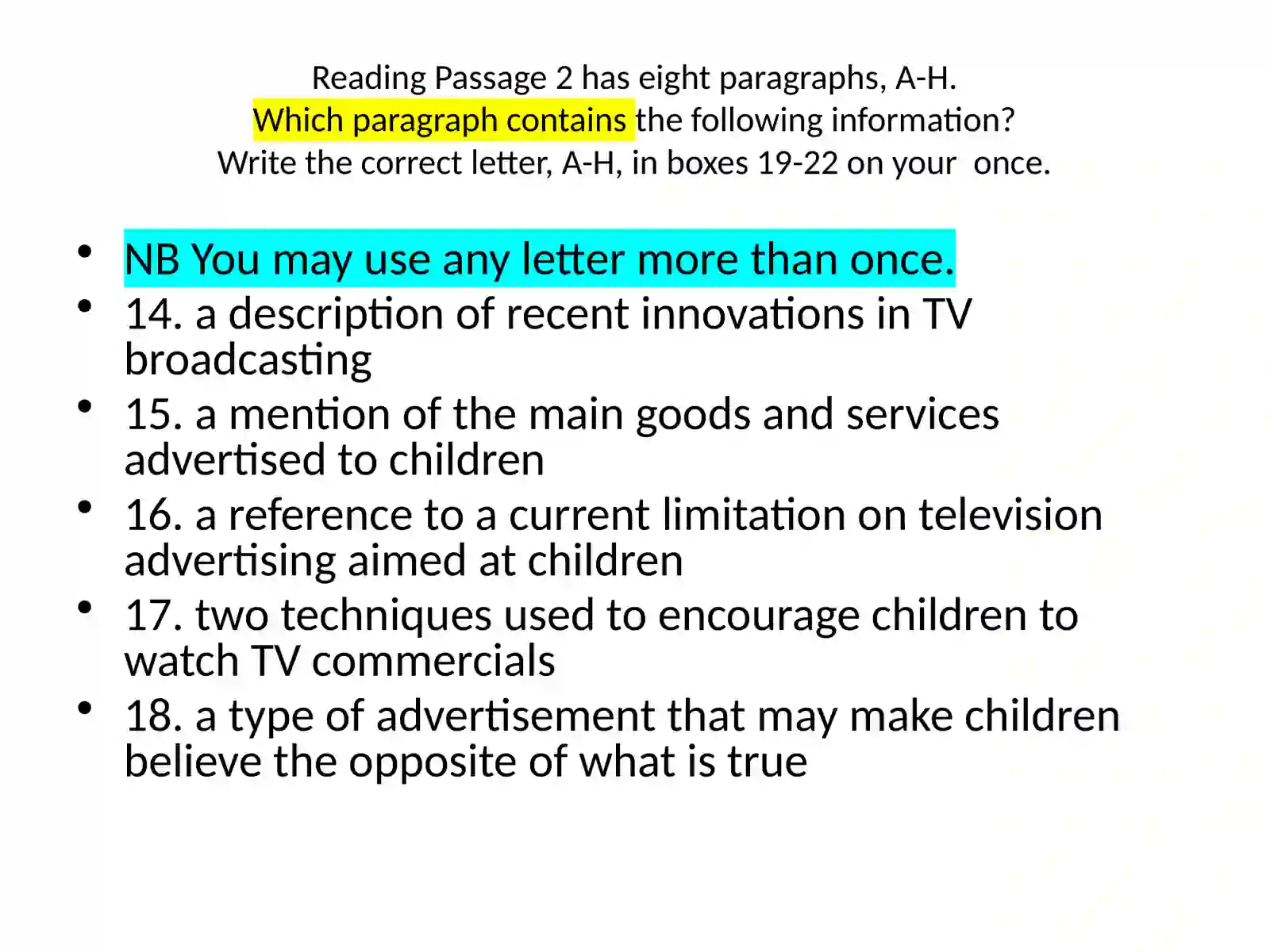 IELTS READING 4