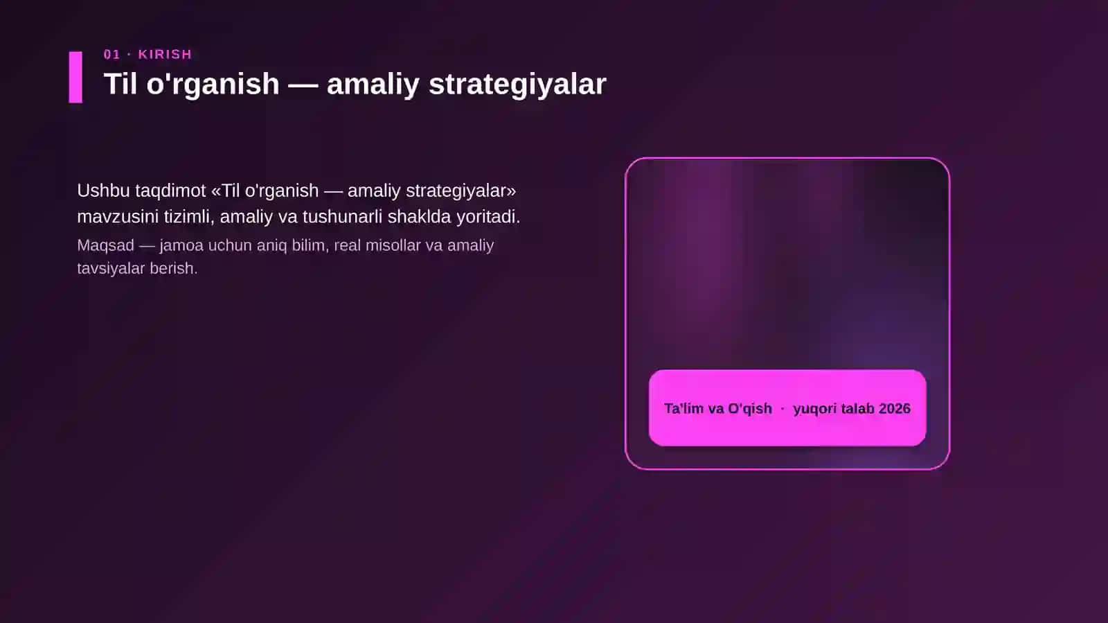 Til o'rganish — amaliy strategiyalar 4