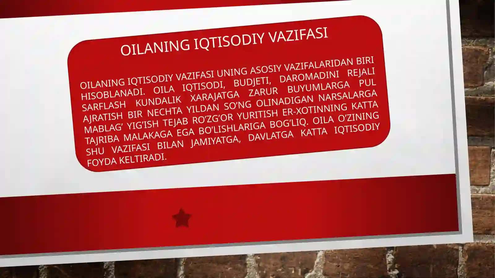OILA FUNKSIYALARI HAQIDA TUSHUNCHA 4