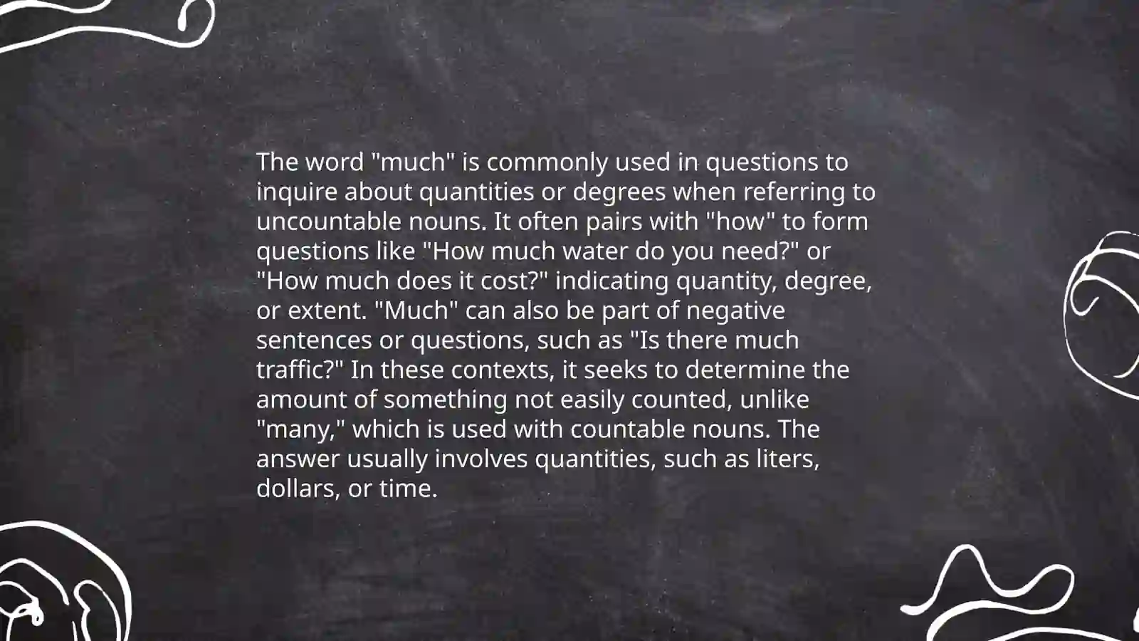 Countable vs. Uncountable Nouns 4