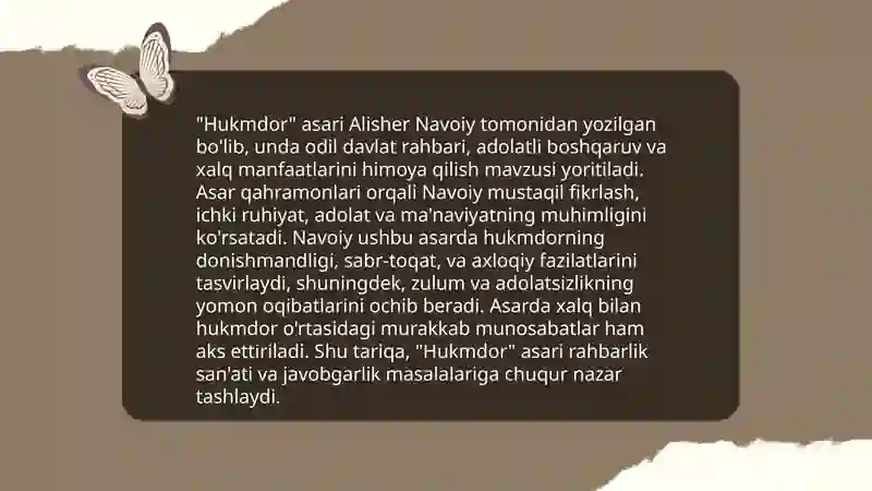 Hukmdor asari 4