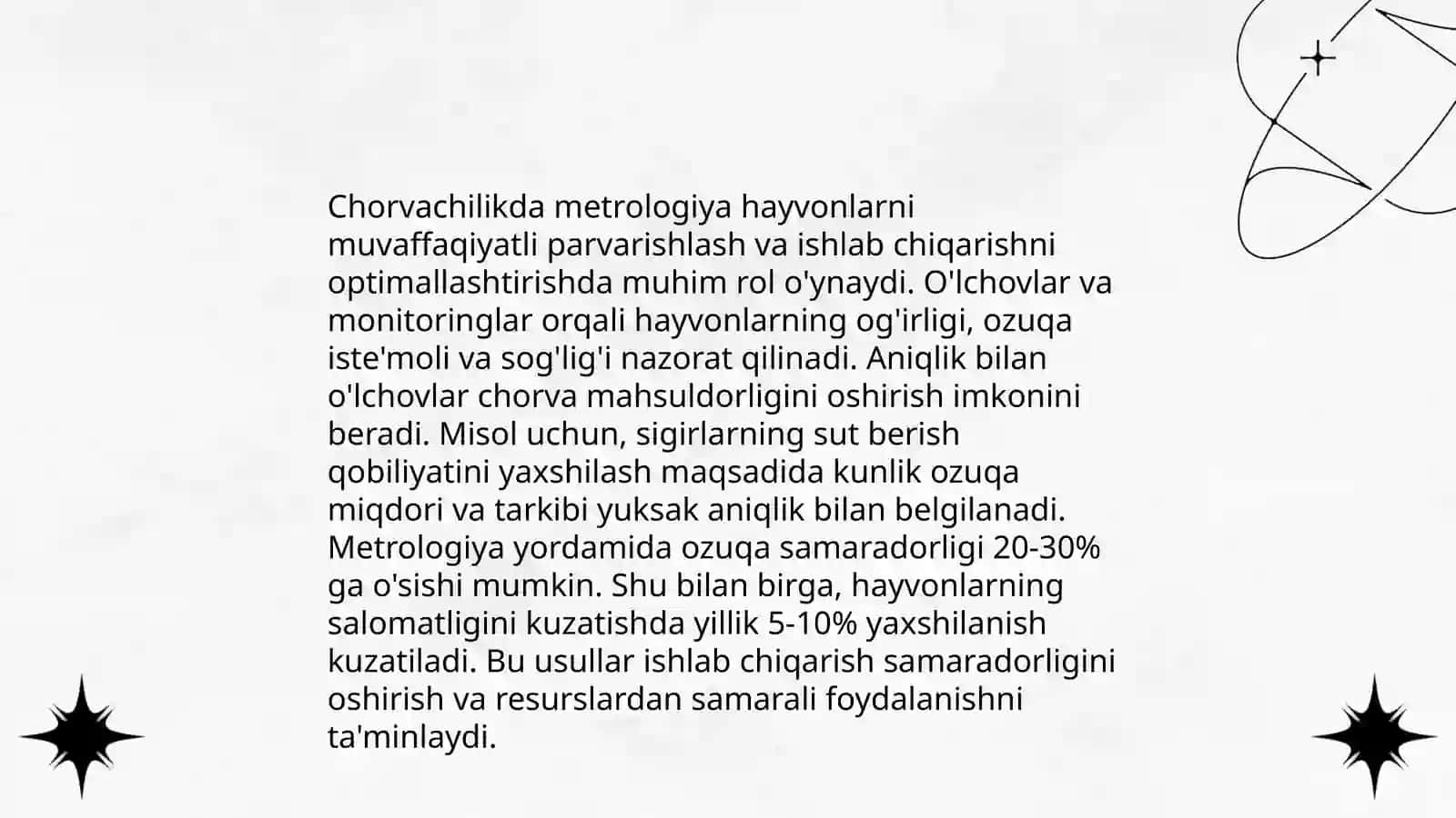 Chorvachilik mahsulotlarni standartlashtrish,metralogiyasi va sertifikqtlashtrish asoslari 4