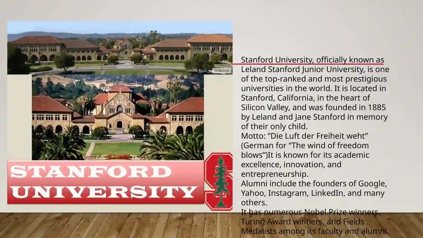 WORLD FAMOUS UNIVERSITIES.  MY UNIVERSITY 4