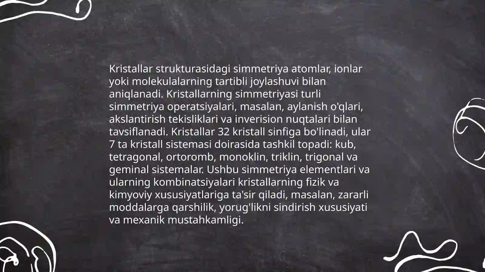 Tabiatdagi semetriyalar 4
