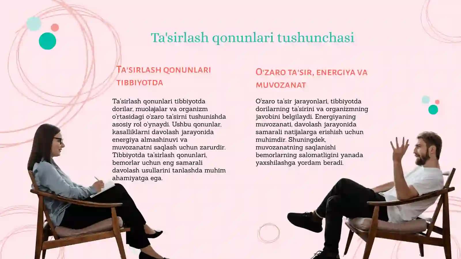 Ta'sirlash qonunlari tibbiyotda ahamiyati 4