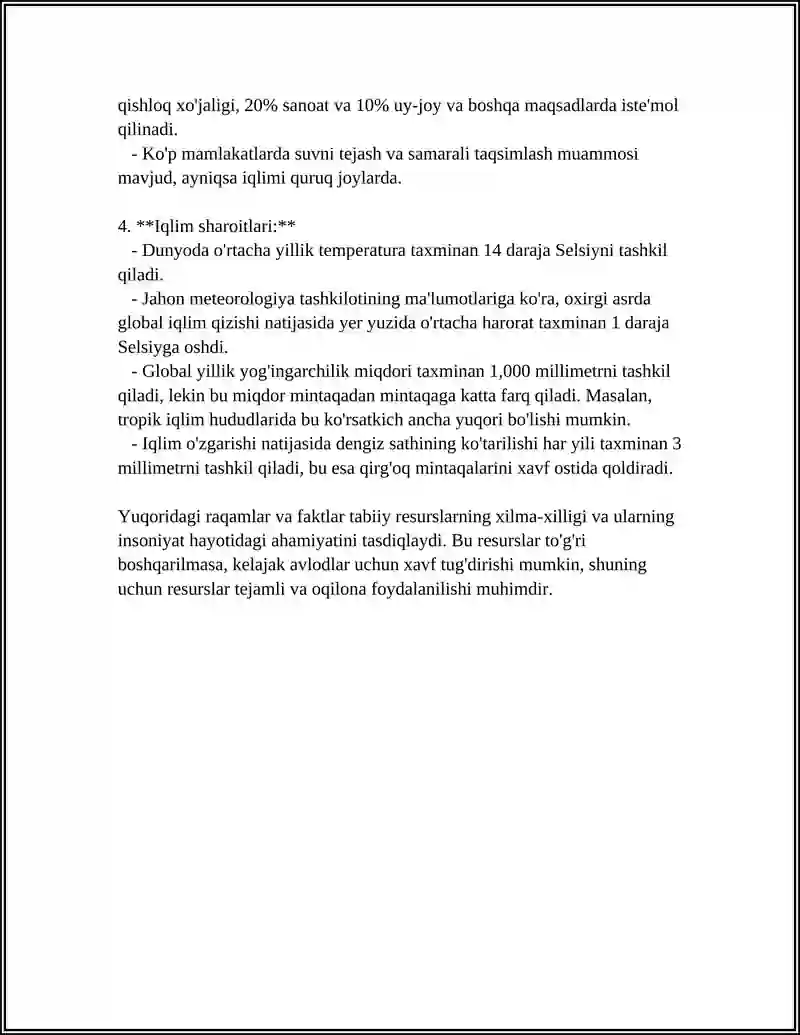 IQTISODIYOT ISHLAB CHIQARISH OMILLAR 4