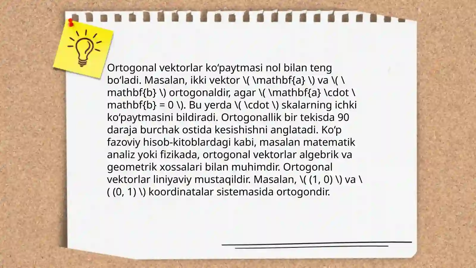 Ortogonal va ortonormal sistemalar 4