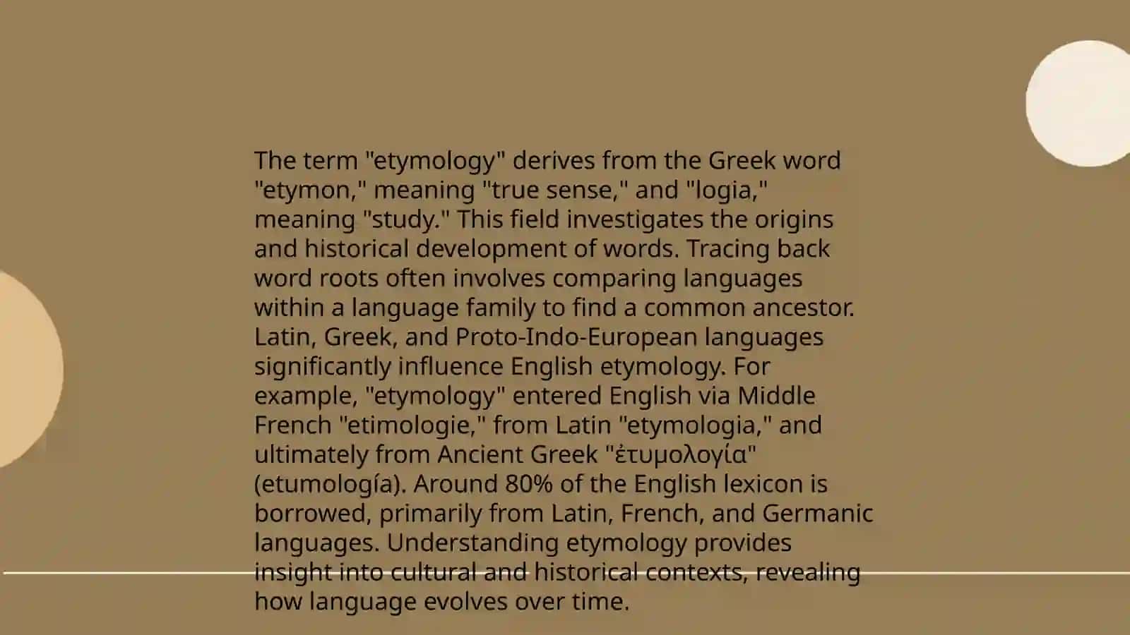 Lexical transformation 4